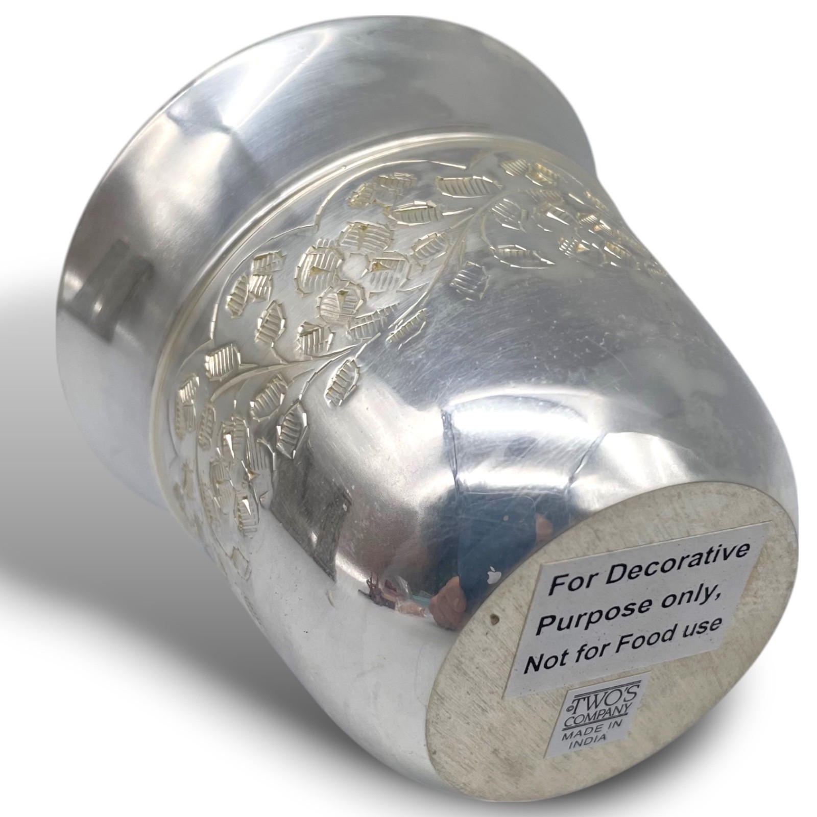 Twos Company Silverplate Cup Julep Boca Raton Silver Plated Decorative