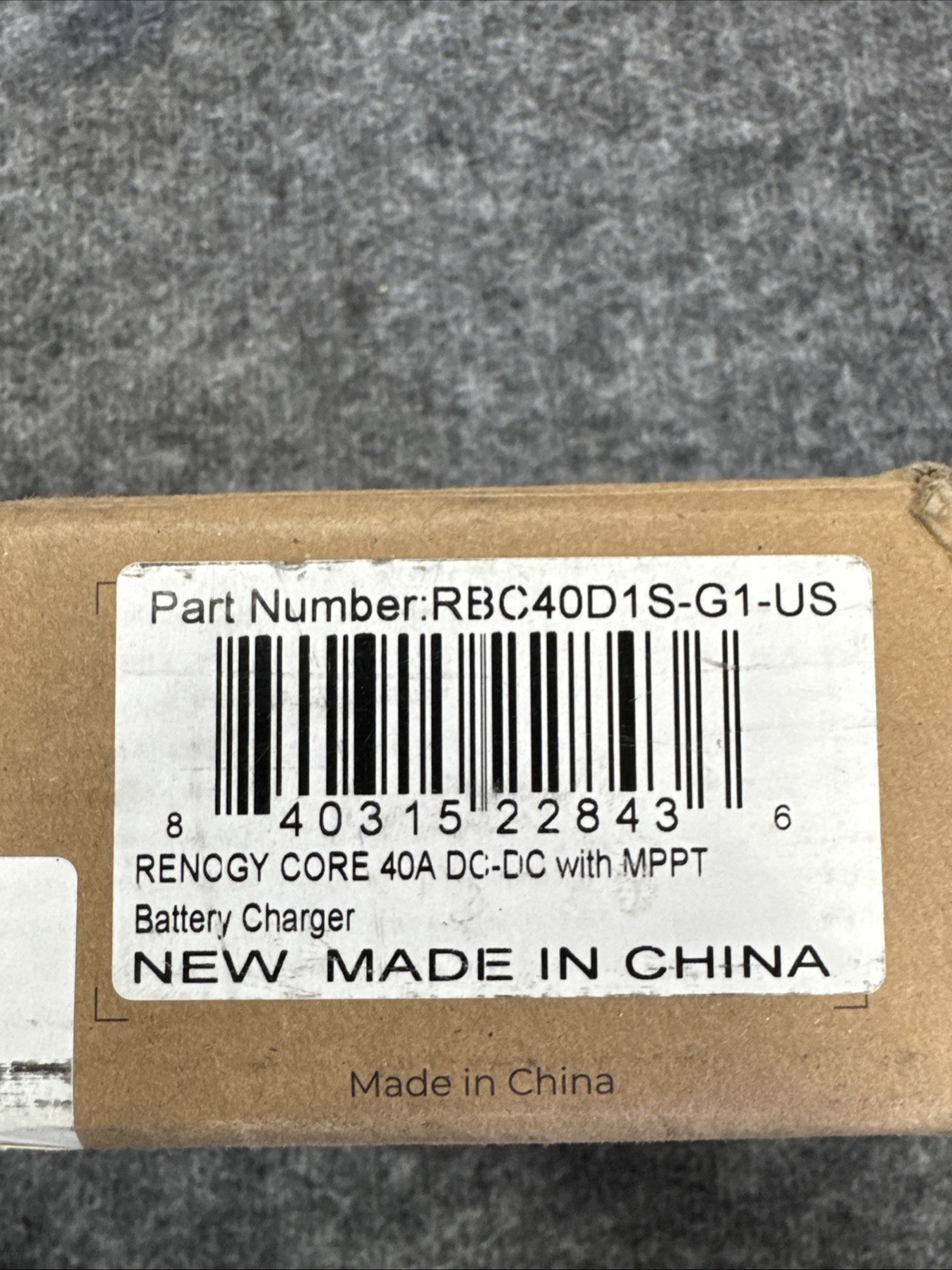 Renogy DC to DC Charger W/MPPT 12V 40A Battery Chargers For LiFePO4