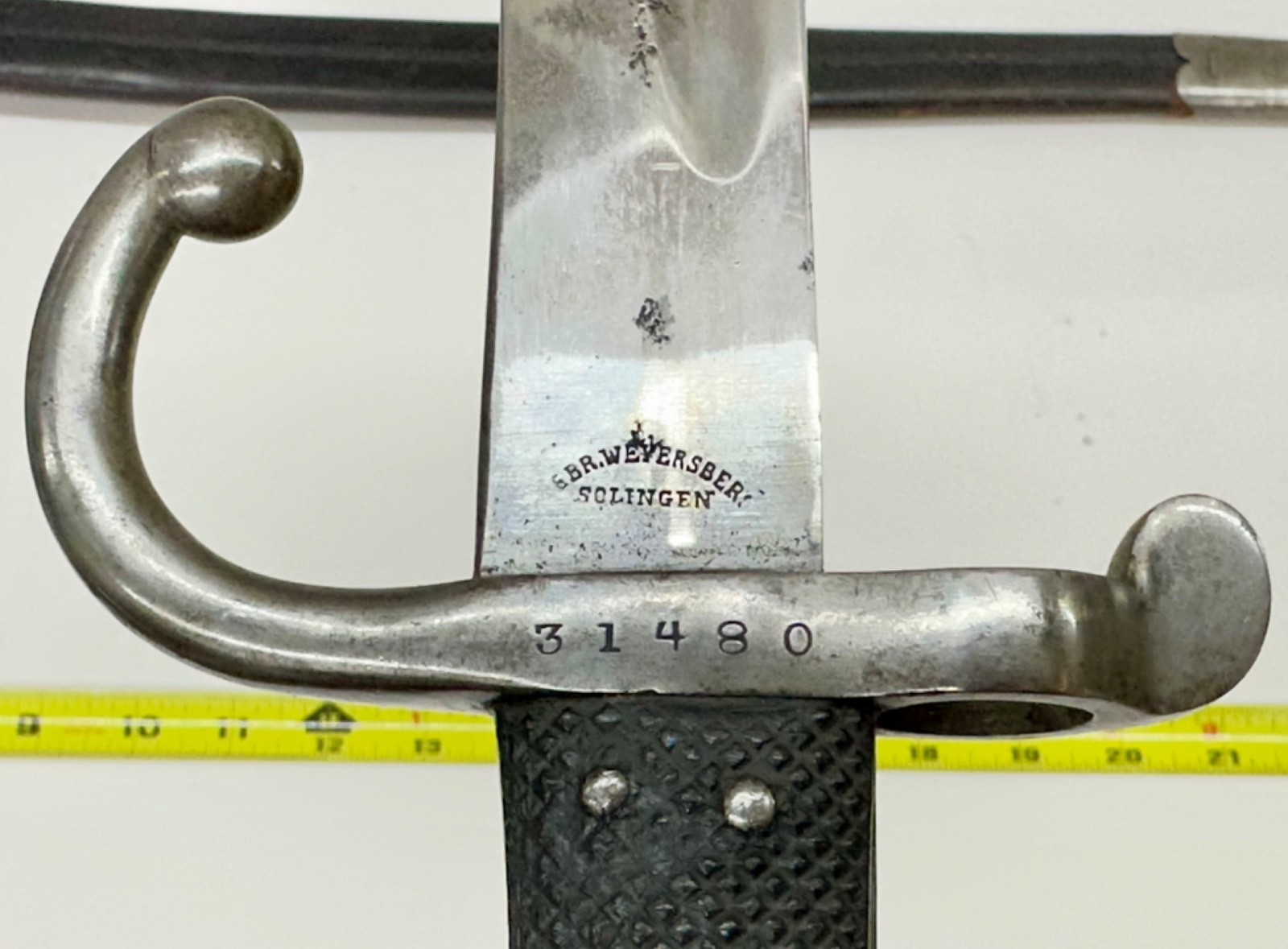 Remington 1867 Rolling Block Bayonet Sword Solingen