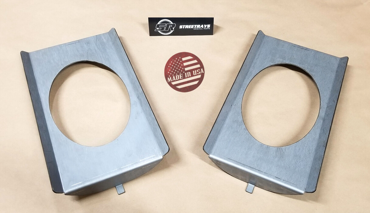 [SR] Behind Seat Cab Corner 6"×9" Speaker Mounting Brackets FOR 73-87 Chevy C10