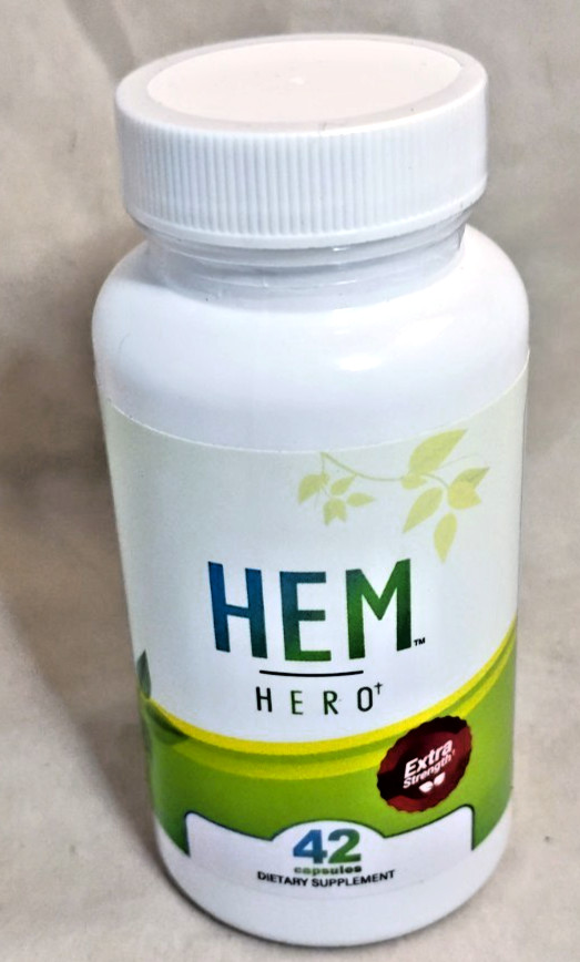 Hem Hero® Extra Strength – Fórmula Herbal Natural para Comodidad Hemorroidal