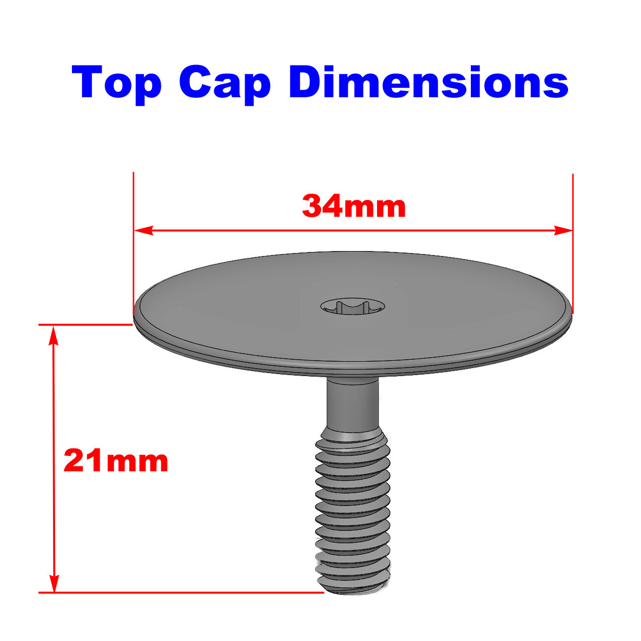 OMNI Racer WORLDS LIGHTEST Headset Top Cap & Bolt INSANELY LIGHT JUST 3.4 grams