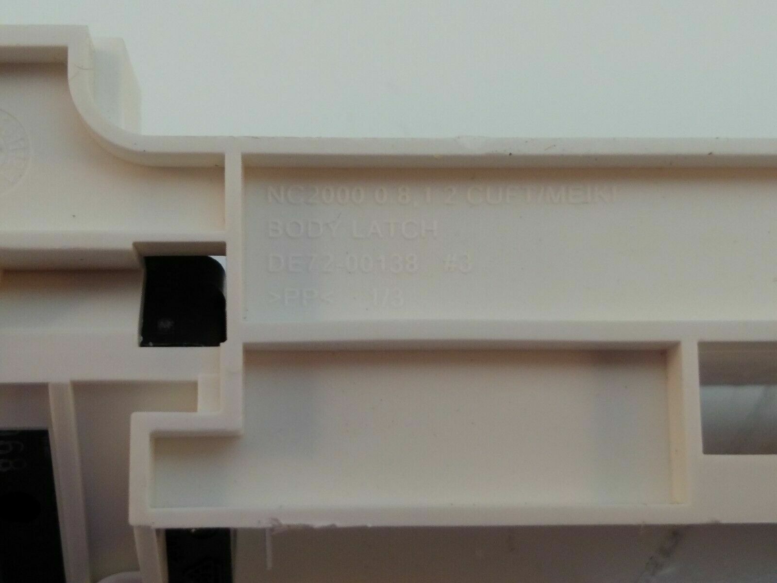 OEM GE WB10X10071 Microwave Body Latch Asm w. Switches WB10X10074 / WB10X10016