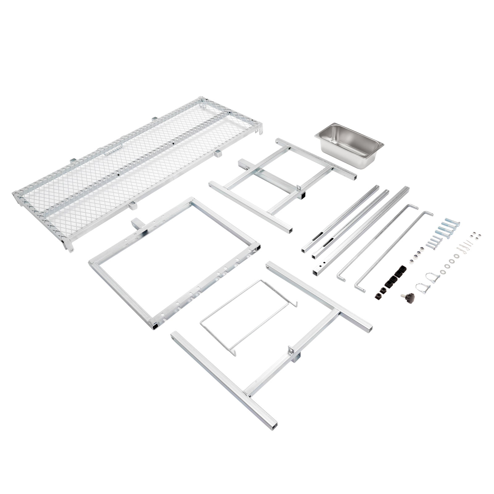 Adjustable Horned Milking Livestock Feeder Stand For Goats Trimming W/ Feeder