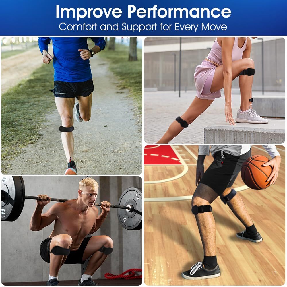 Pain Relief Knee Brace Support Patella Stabilizer Strap Arthritis Running Tendon