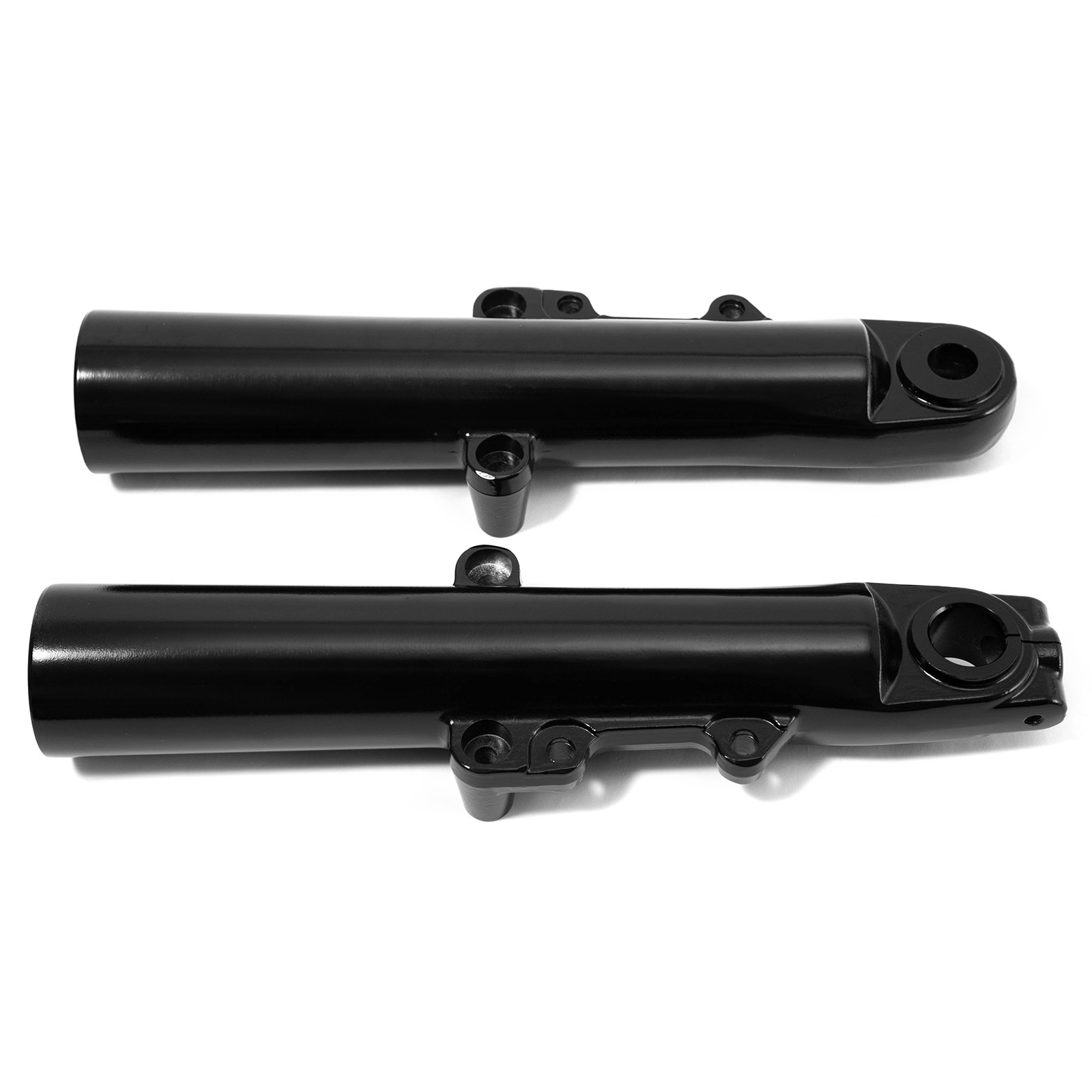 Fork Sliders Lower Legs for Harley Touring Road King Electra Street Glide Black
