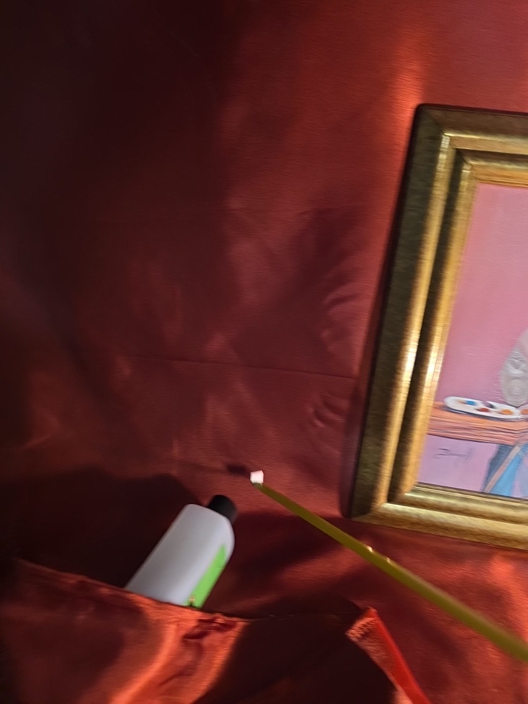 ELAINE DUNGILL AFRICAN GIRL Painting On Easel GICLEE ON CANVAS PAINTING