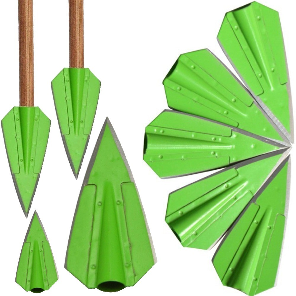 12x Archery Blade Broadhead 115Gr Large Cut Hunting Arrowhead Shooting Target