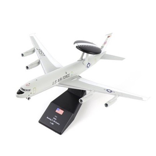 E-3 Sentry 1/200 scale Diecast Metal Aircraft Model Kit with Stand Military Airc