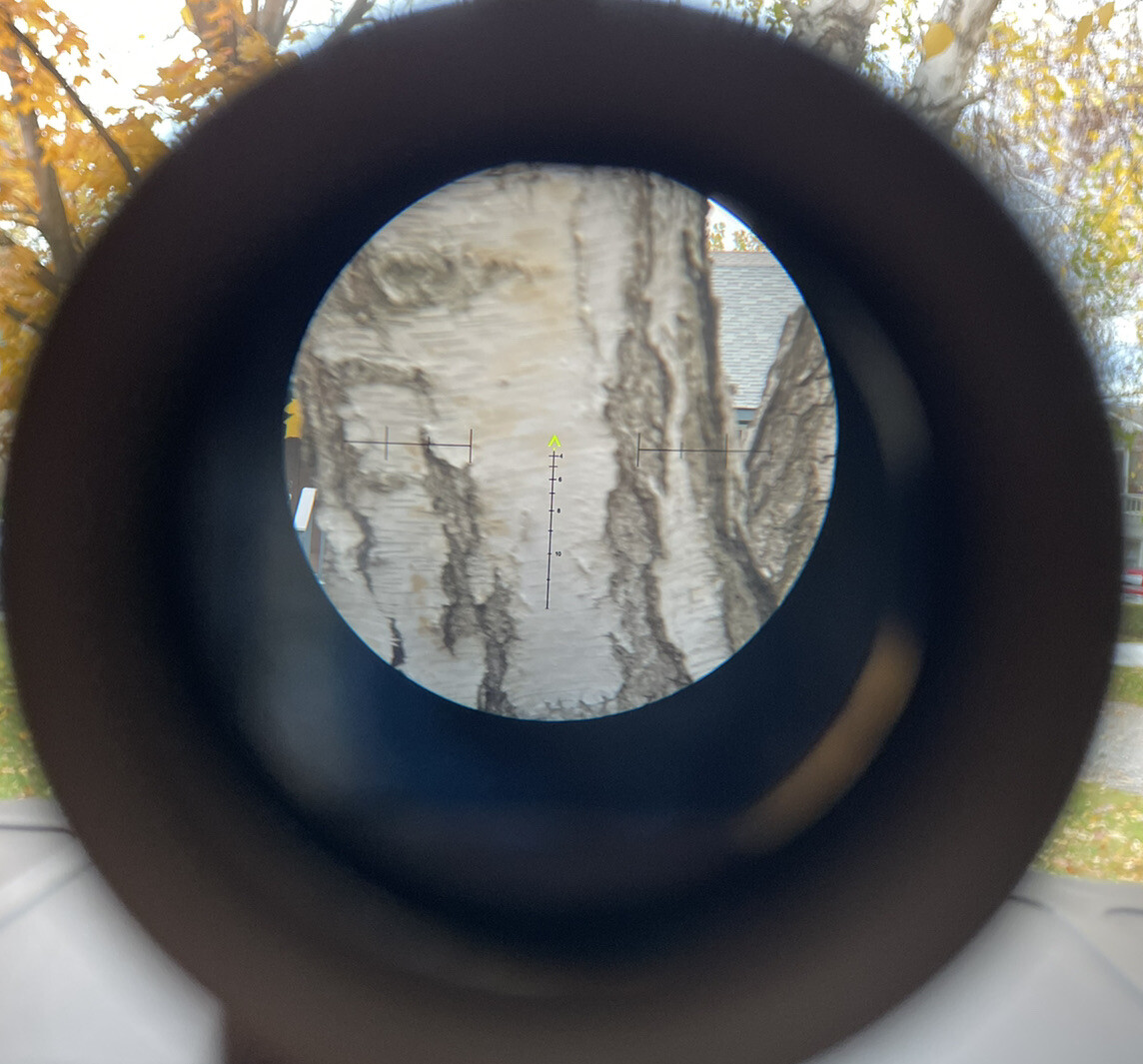 4x32 Fiber Optic Scope Chevron Reticle GREEN Weapon Sight ACOG Clone + 2 gifts