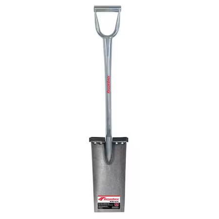 Razor-Back 163105000Gr 14 Ga Garden Spade Shovel, Steel Blade, 29 In L Silver