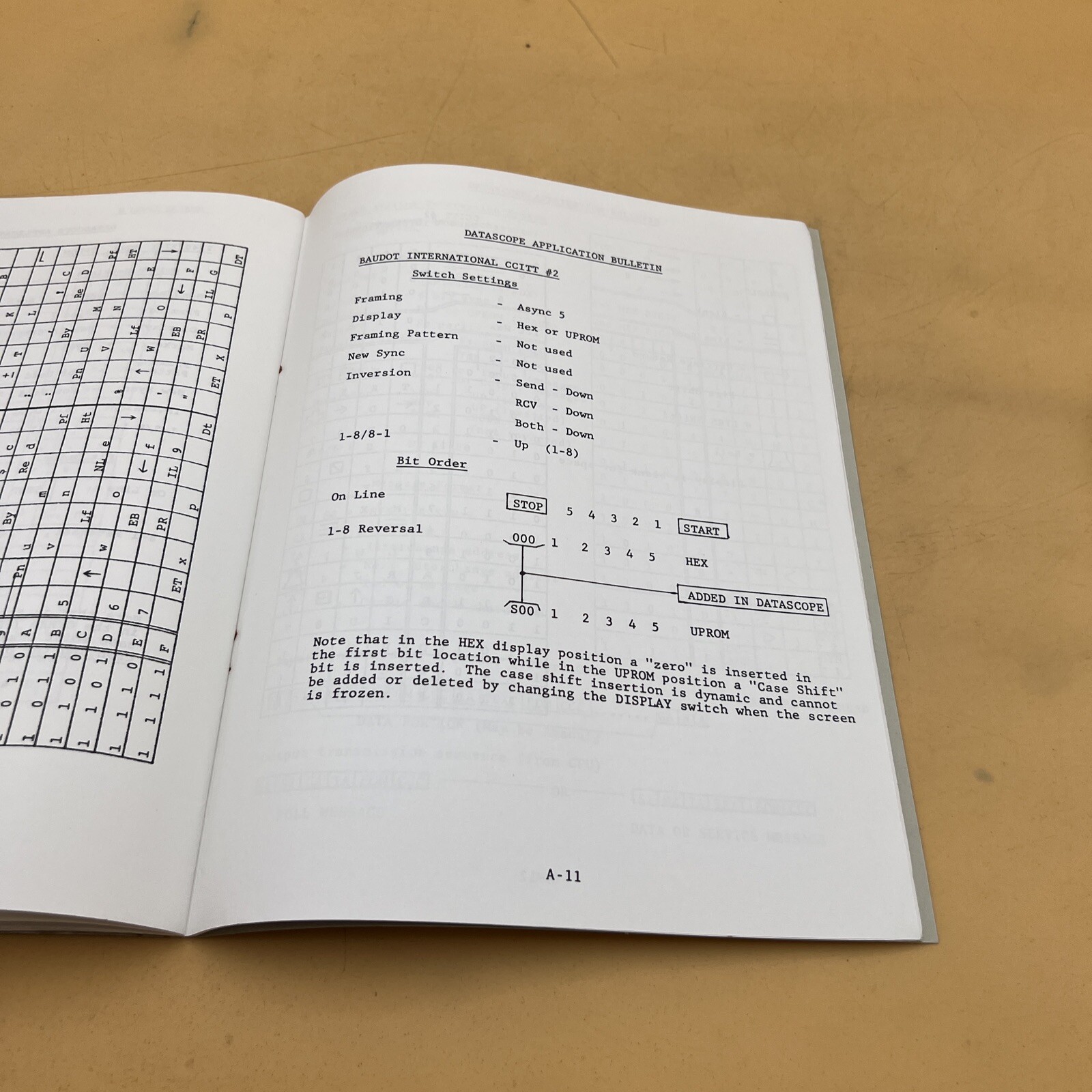 Spectron Datascope Model D-601C Maintenance Instruction Manual Guide, Original