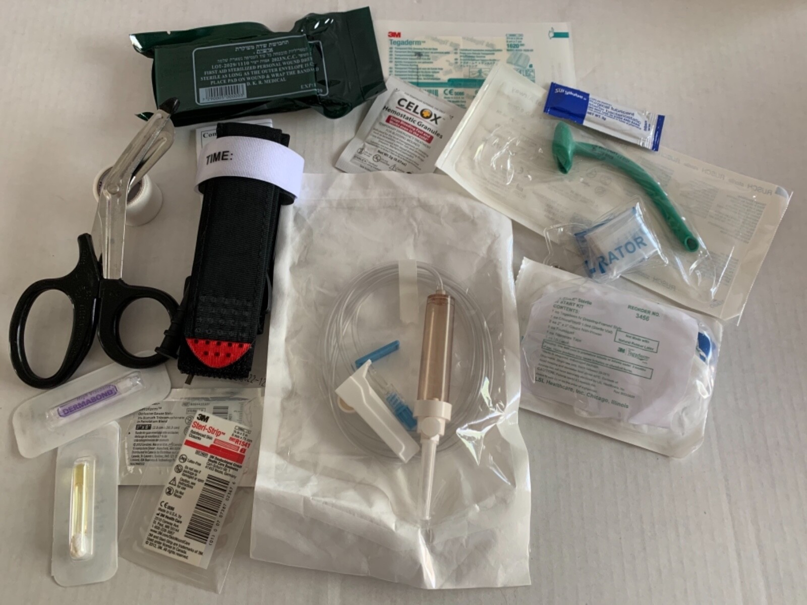 IFAK, Trauma Kit, First Aid, Quick Clot, Blow out kit, 13+ items, SHIPPED FREE