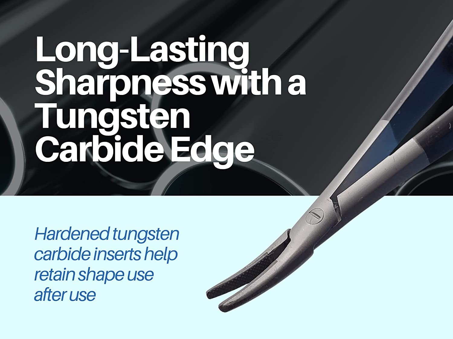 Castroviejo 5.5 inches Micro Needle Holder Driver With TC Curved ARTMAN