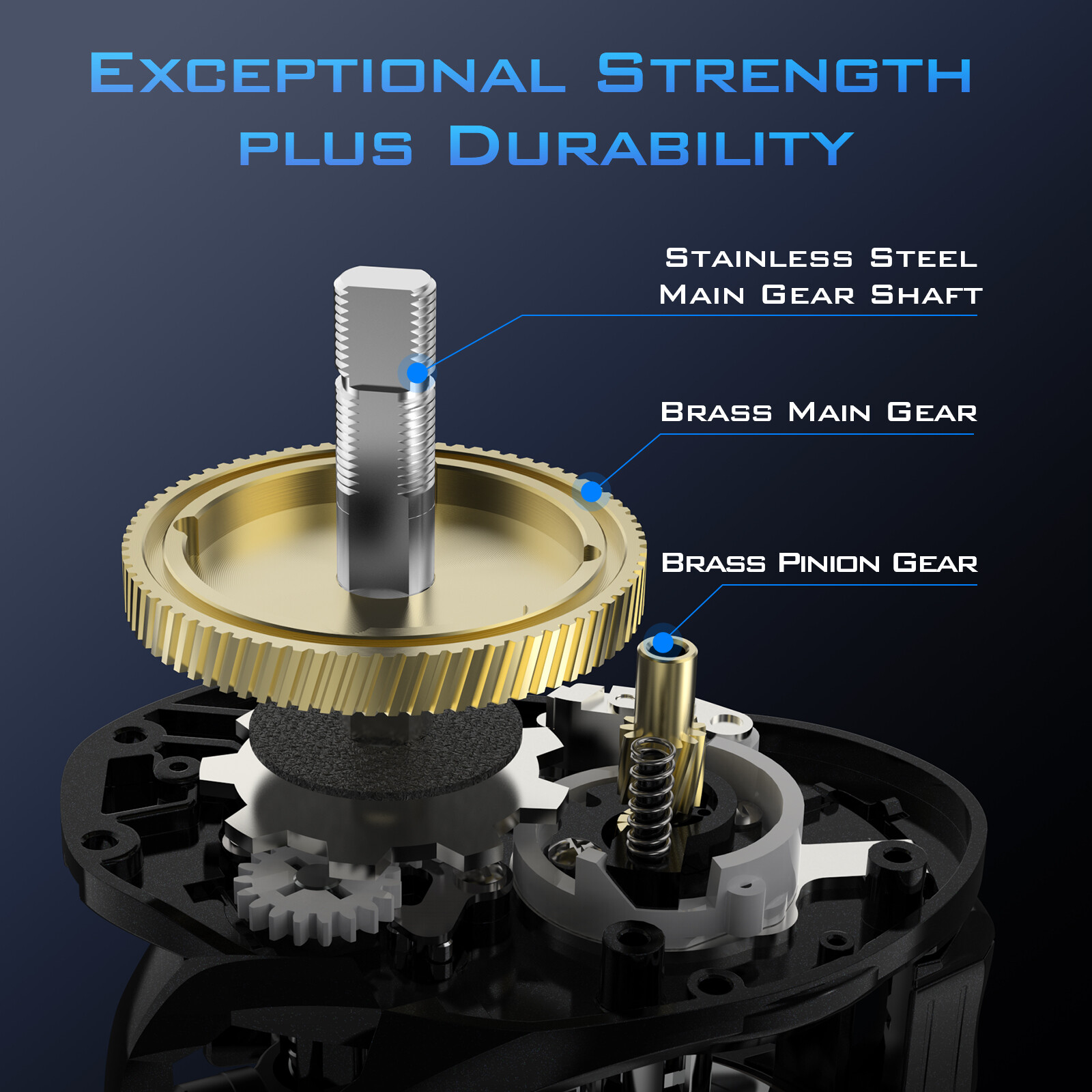 KastKing Megatron 200 Baitcasting Reel High Line Capacity 6.4:1 Fishing Reel-New