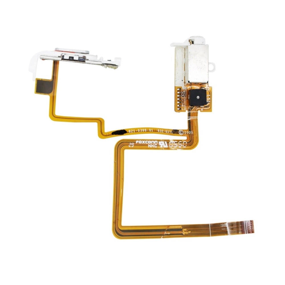Audio Headphone Jack + Hold Switch for Apple iPod Video 5th 5.5G Generation 30gb