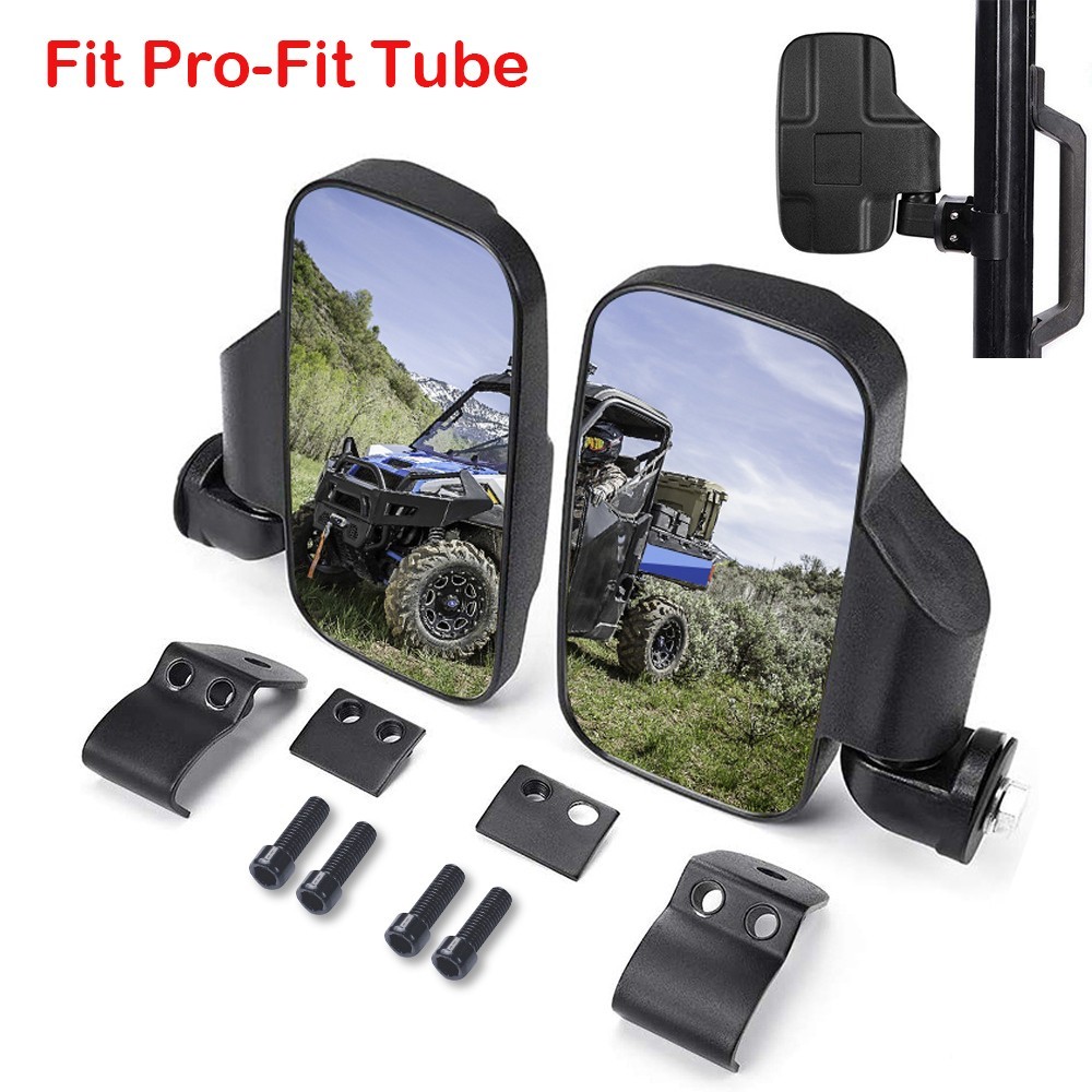 UTV Rear View Side Mirrors For Polaris Ranger 500 570 XP 900 1000 /General 1000