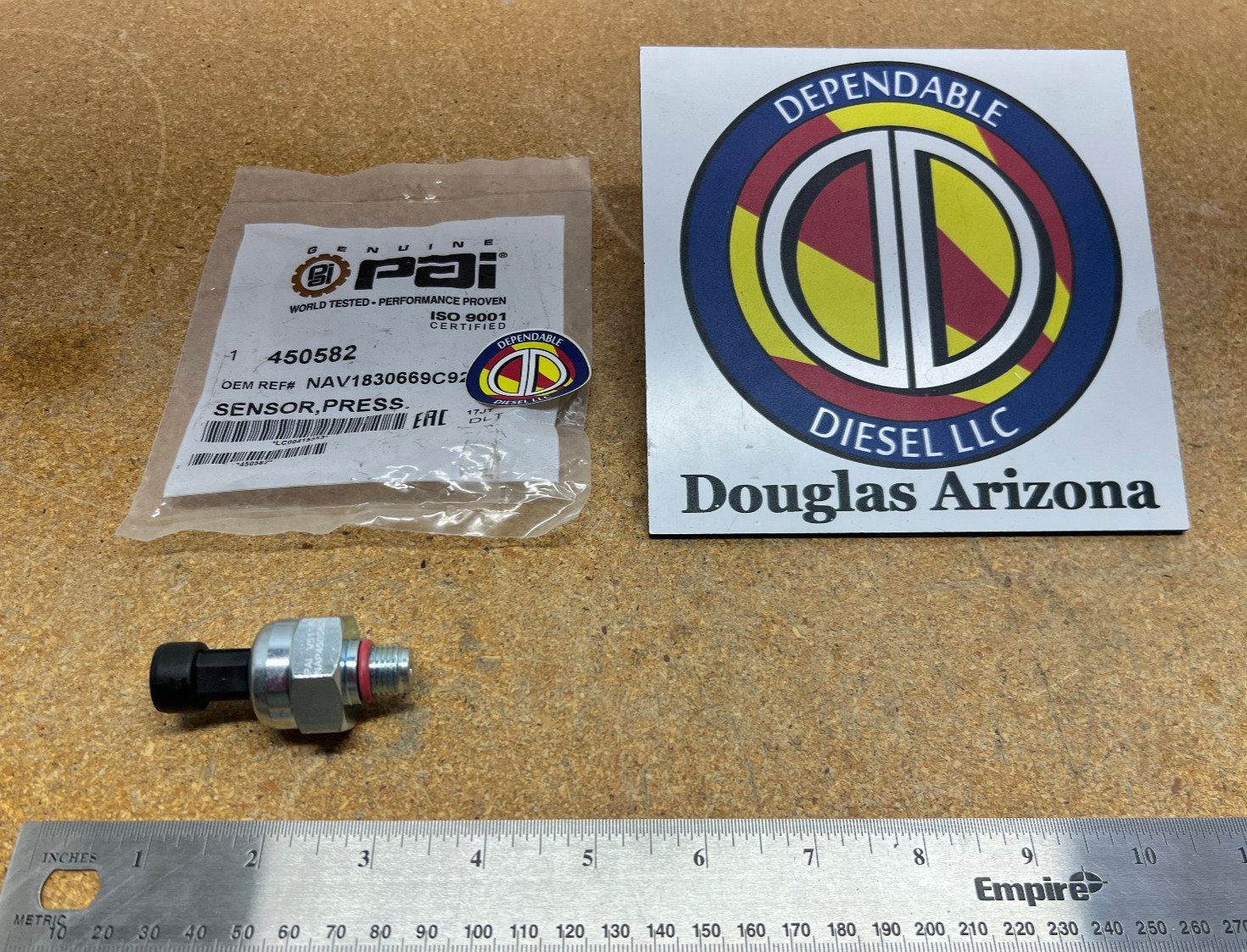 ICP Injector Pressure Sensor for International. # 450582 Ref.# 1830669C92