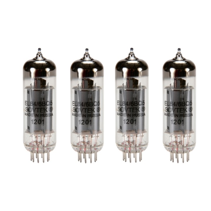 NEW Sovtek EL84 6BQ5 Power tubes MATCHED QUAD (4) - TESTED EL-84 Valves