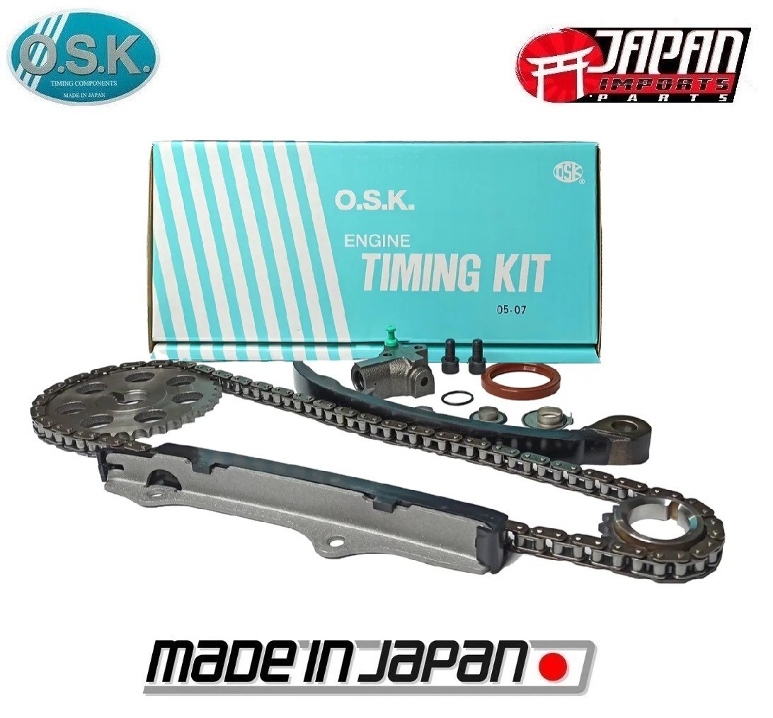 OSK Timing Chain Kit for Nissan 240SX D21  Pick Up 2.4L SOHC KA24E MADE JAPAN