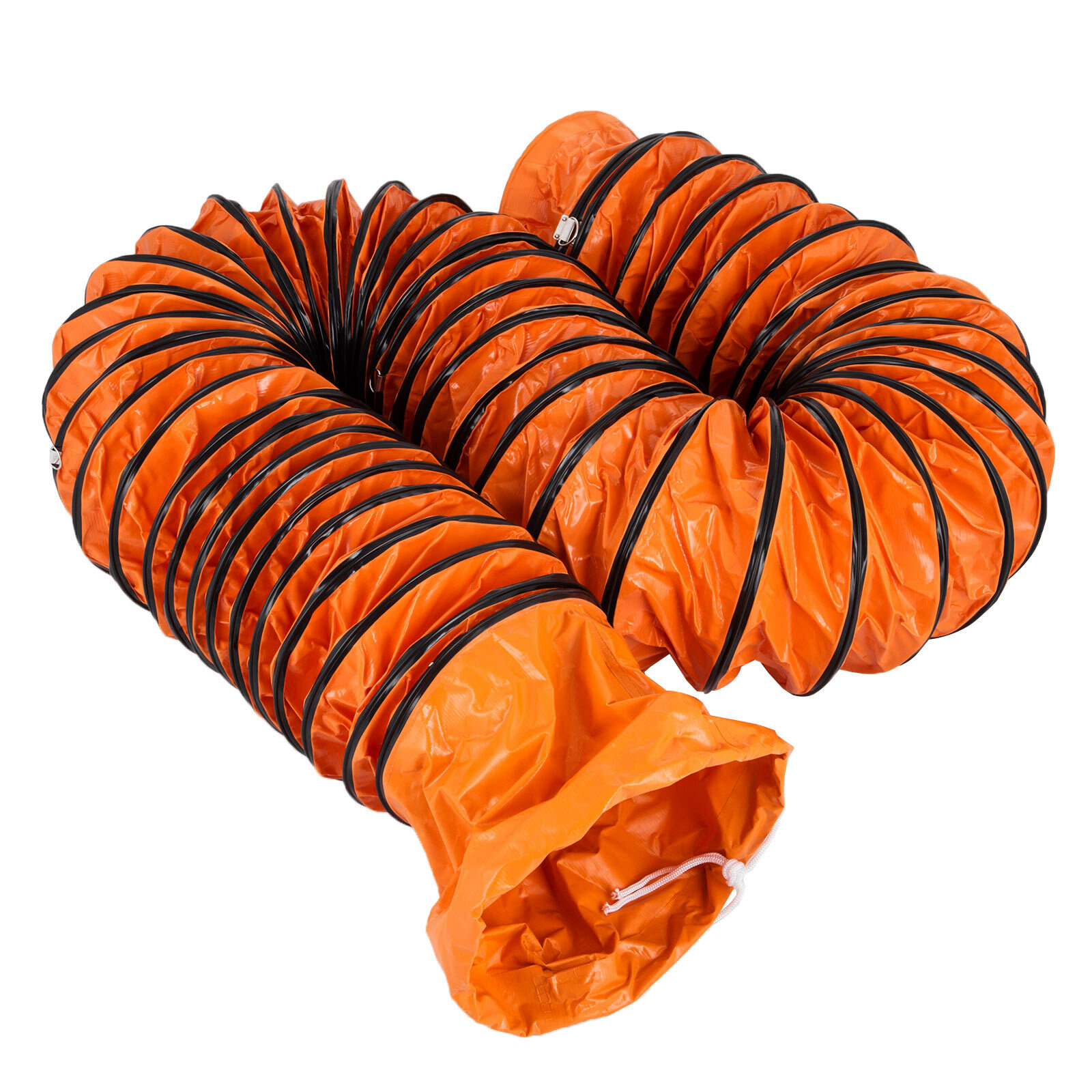 25FT PVC Flexible Duct Hosing for Utility Blower 12 Inch Portable Fan Ventilator