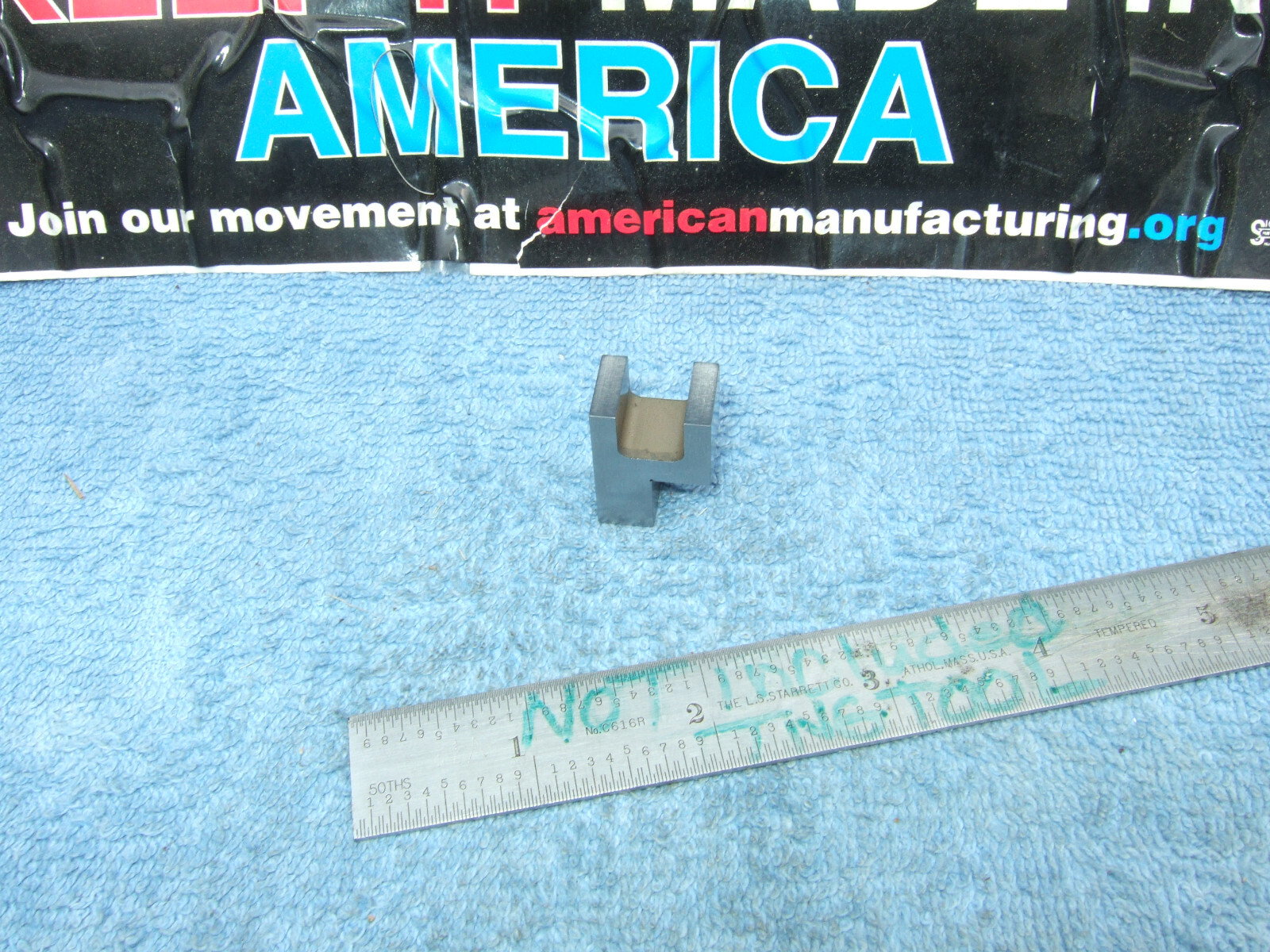 CHAIR SINGLE EDGE FINDER (1) NOT MAGNETIC USED TOOLMAKER MACHINIST VERY CLEAN ZA