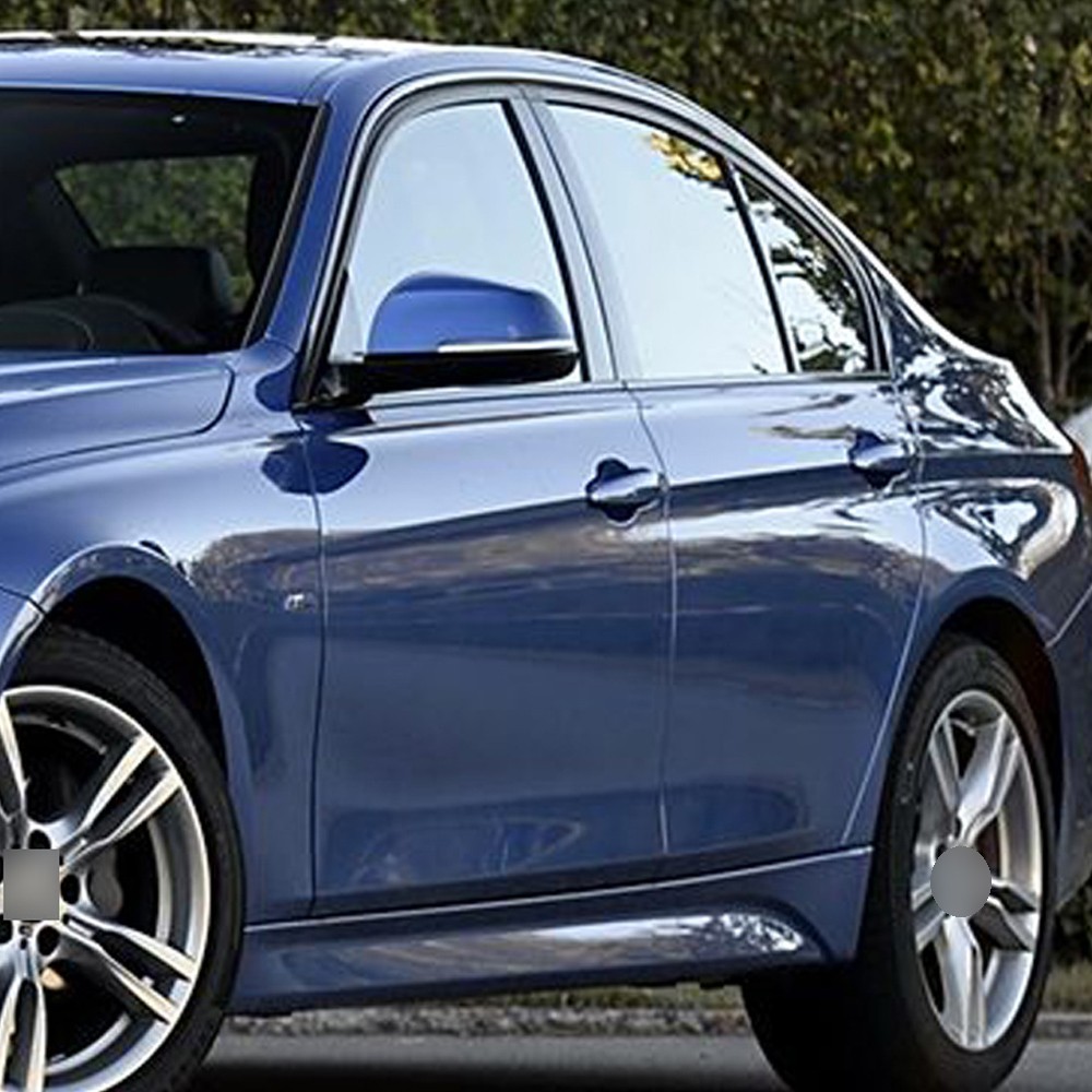 Glossy Black Chrome Delete Window Trims For BMW 3 Series F30 2013-2019