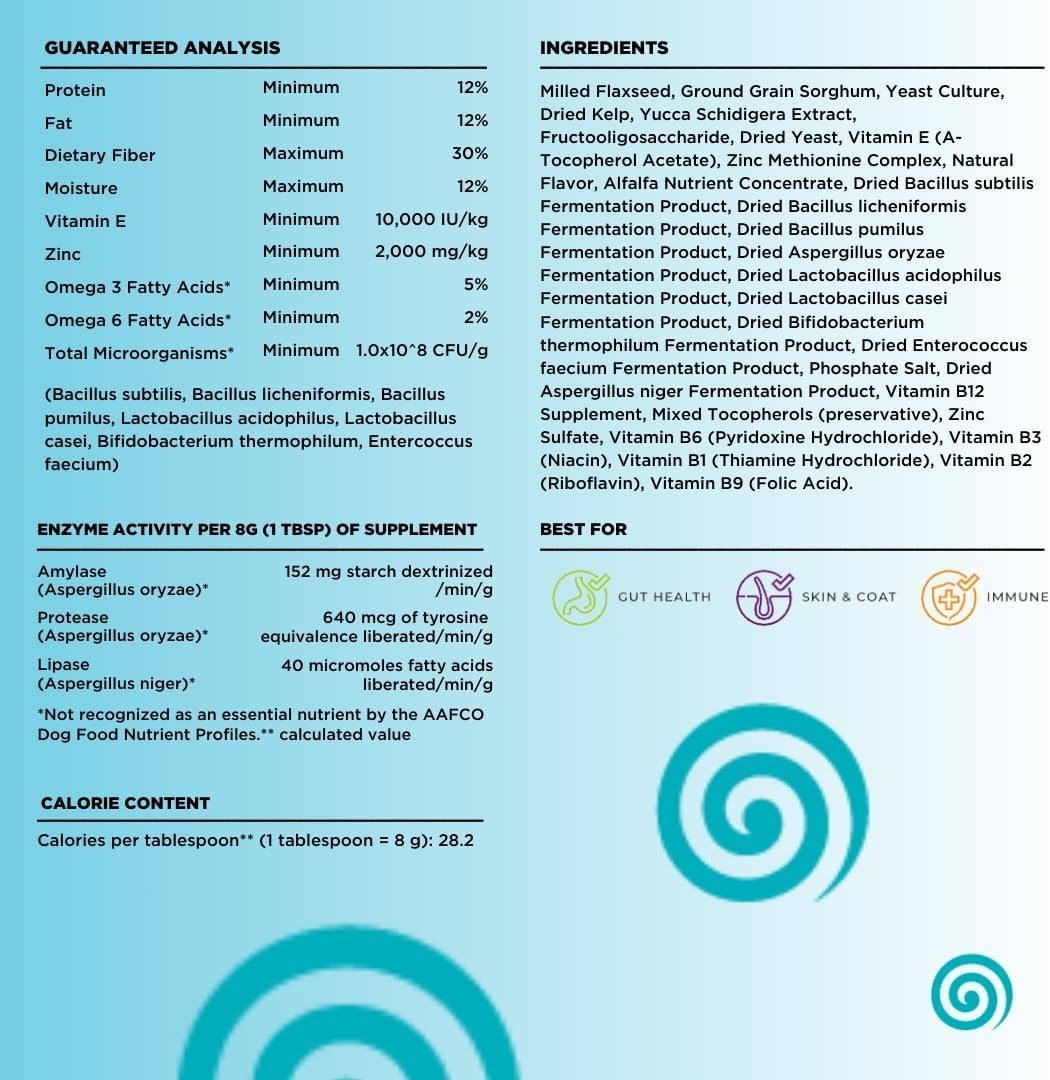 Dinovite for Large Dogs, 3-In-1 Probiotic Supplement Dogs 45-75 lbs USA SELLER