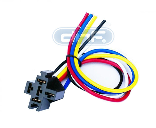 DNF 2 Pair 12V 30/40 AMP Bosch Style S Relay with Harness Socket SPDT Automotive