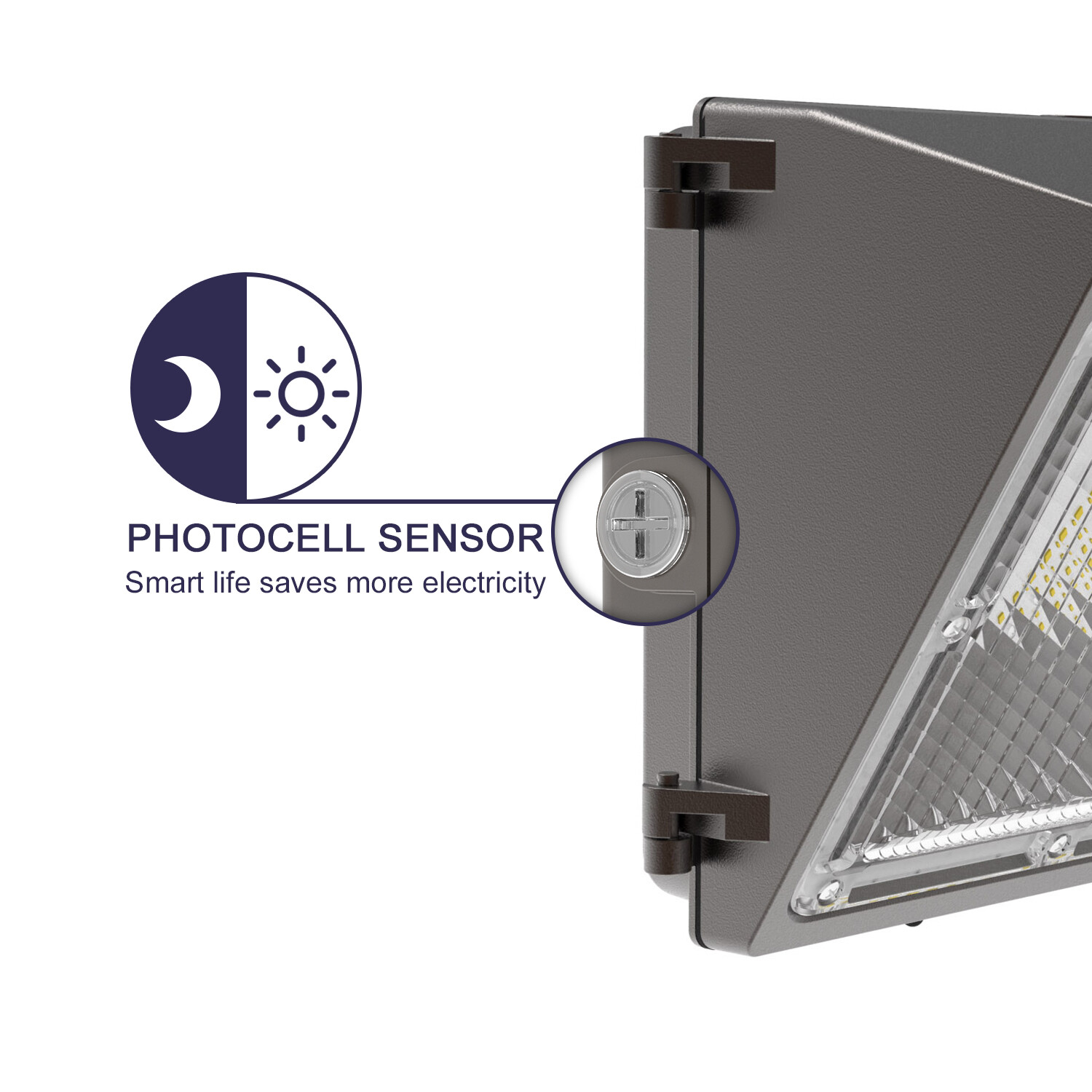 120W LED Wall Pack 5000K Security Commercial Industrial Wallpack Light Fixture