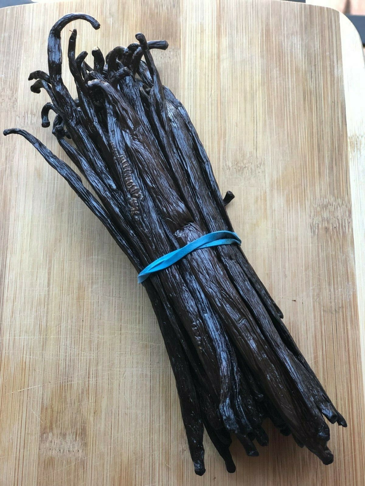 Fresh Madagascar Grade A ORGANIC Bourbon Vanilla Beans [Whole]