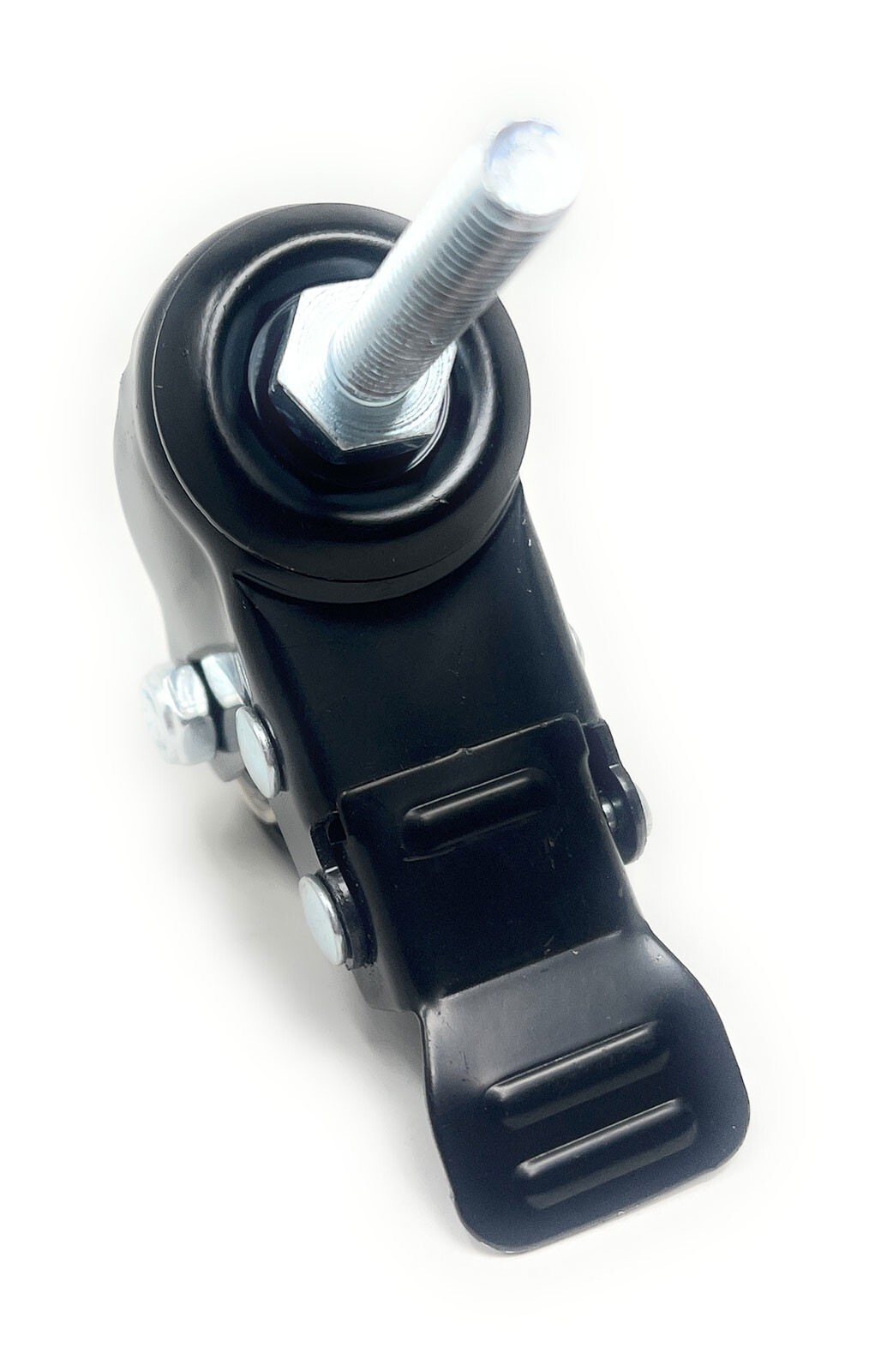 Set of 4 Casters Heavy Duty 1.5" Swivel Threaded Stem Caster Wheels with Lock