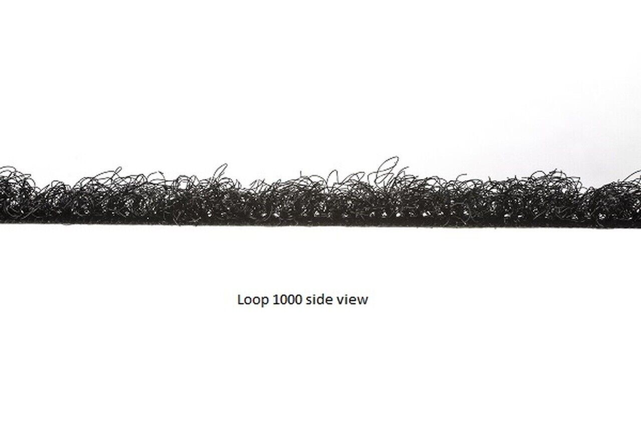 Velcro® Brand 2" Inch Wide Black Hook and Loop Set - SEW-ON TYPE - 2 YARDS