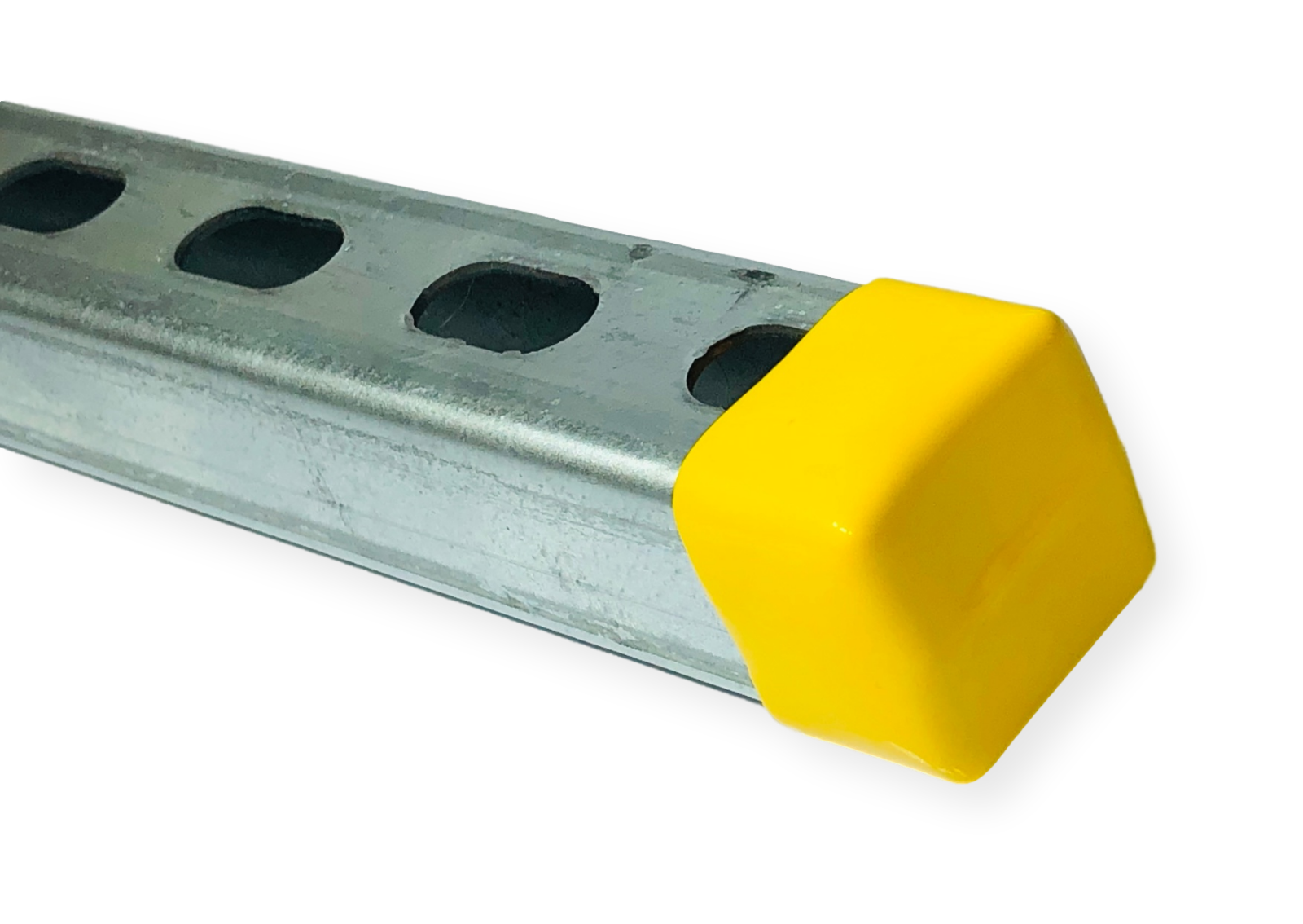 Plastic Safety End Caps for Unistrut Channel 1-5/8''x (Choose Height & Color)