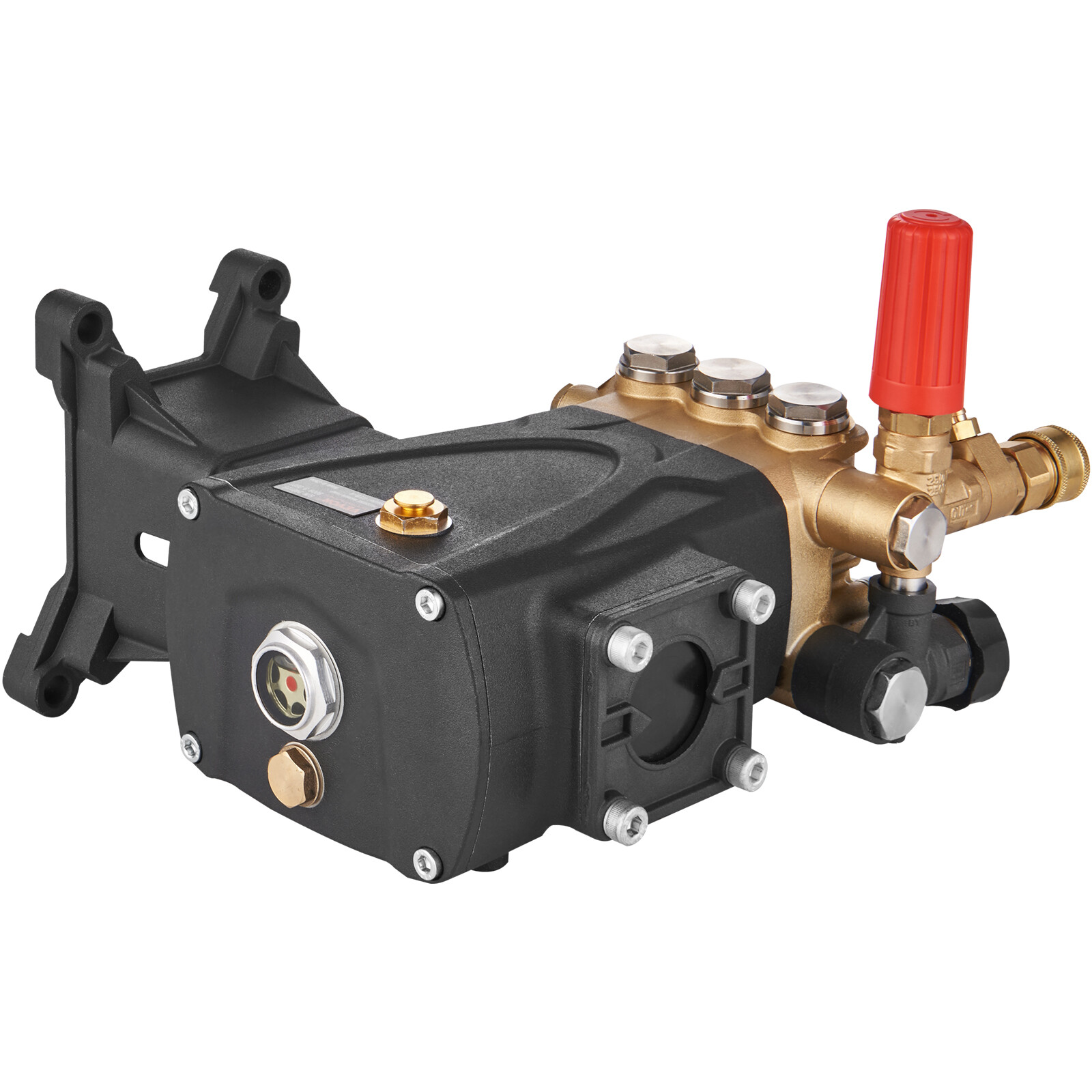 VEVOR Pressure Washer Pump Power Washer Pump 1" Shaft Horizontal 4400 PSI 4 GPM