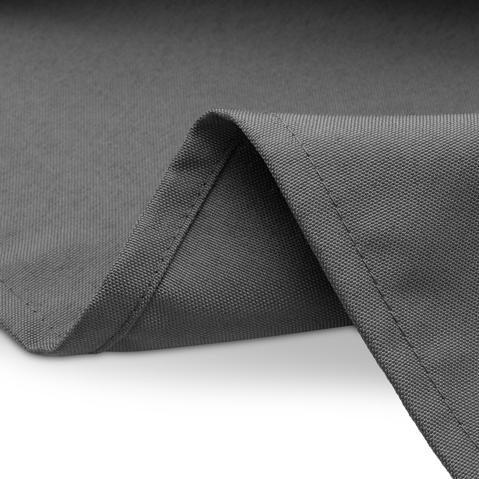 6' Fitted Tablecloth Cover with Open Back for Trade Show/Banquet/DJ Table