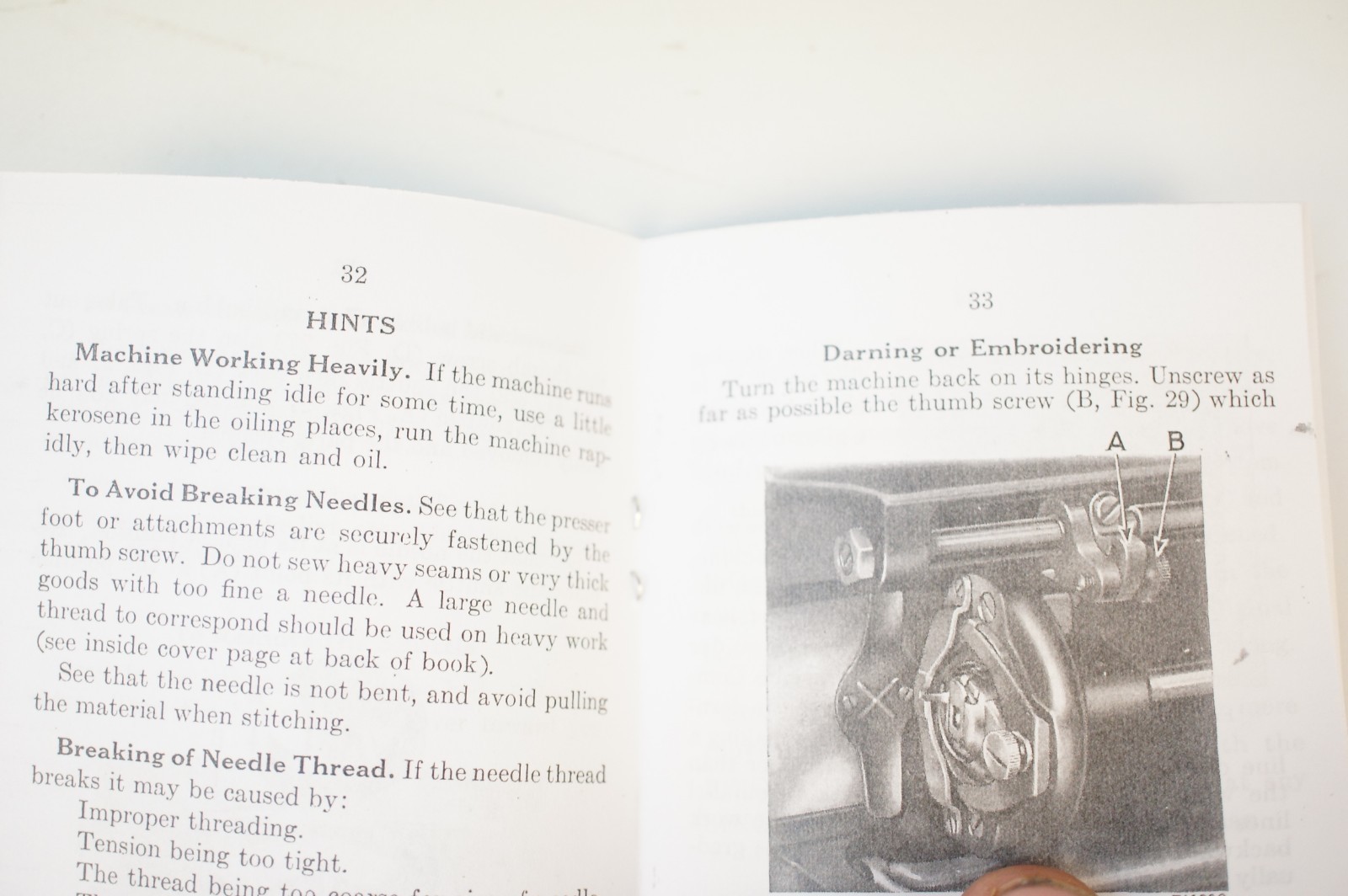 Singer 15-91 Console Desk Sewing Machine Owner's Manual Instruction Booklet