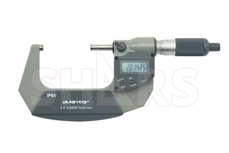 Shars 2-3" 0.00005"/0.001mm Digital Electronic Outside Micrometer IP65 New S]