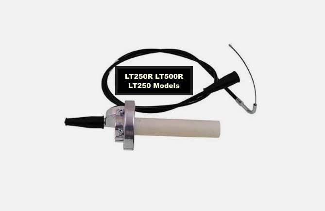 Suzuki RM125 RM250 RM370 RM400 Aluminum Housing TWIST Throttle / Cable Kit NEW!