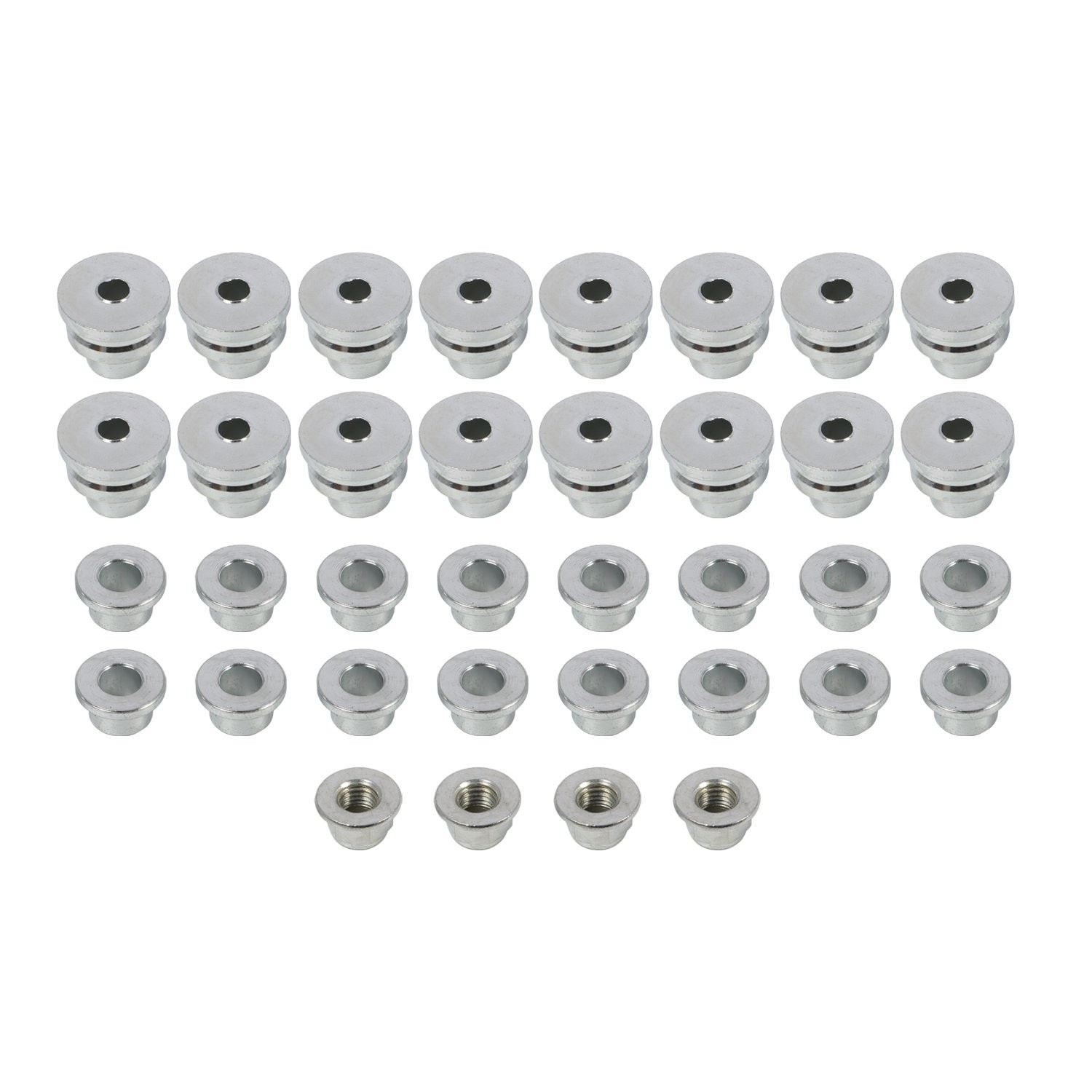 For 2014-23 Polaris RZR XP 1000 Black High Clearance Boxed Rear Radius Arms Set