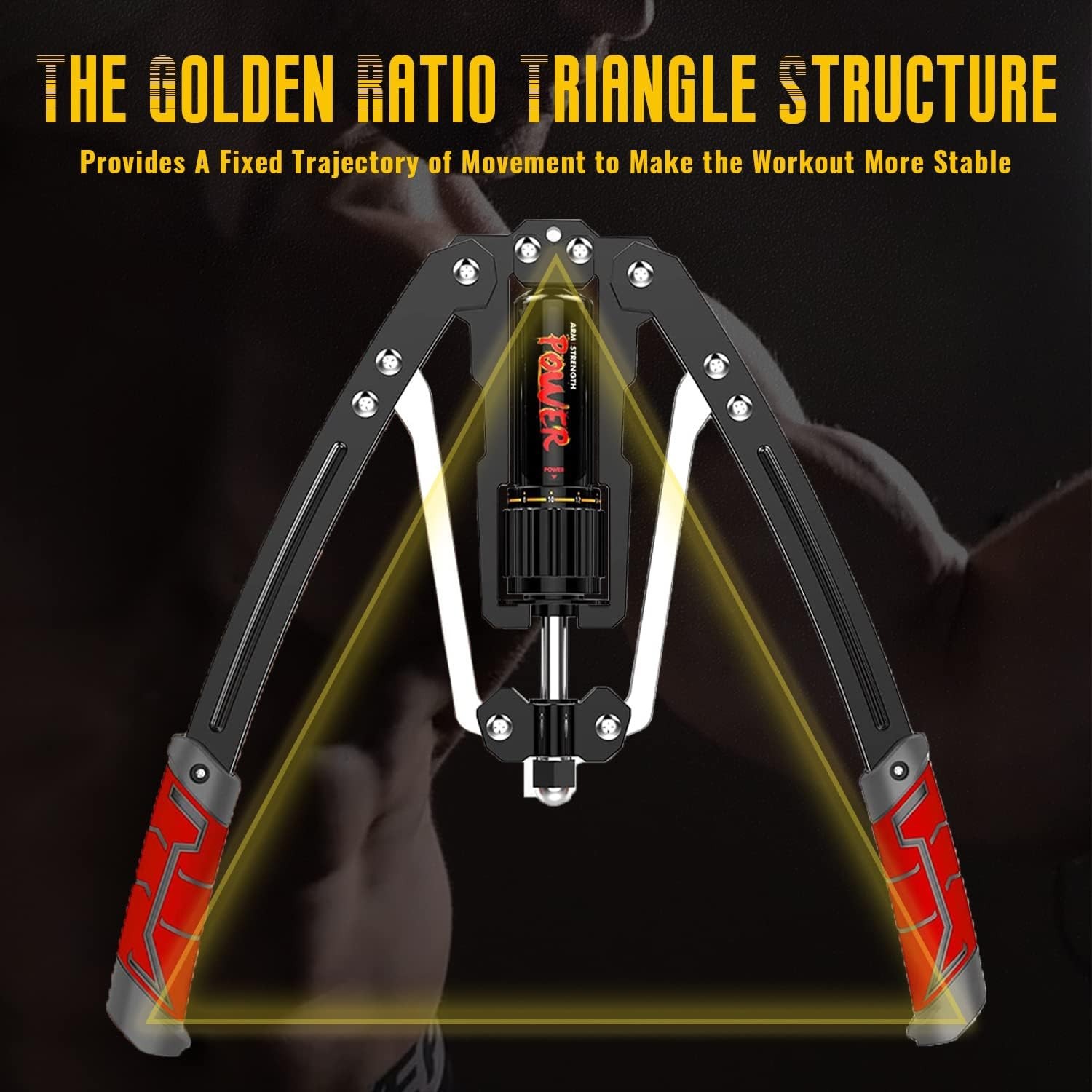 Twister Arm Exerciser - Adjustable 22-440lbs Hydraulic Power/ Arm Exercise Eq...