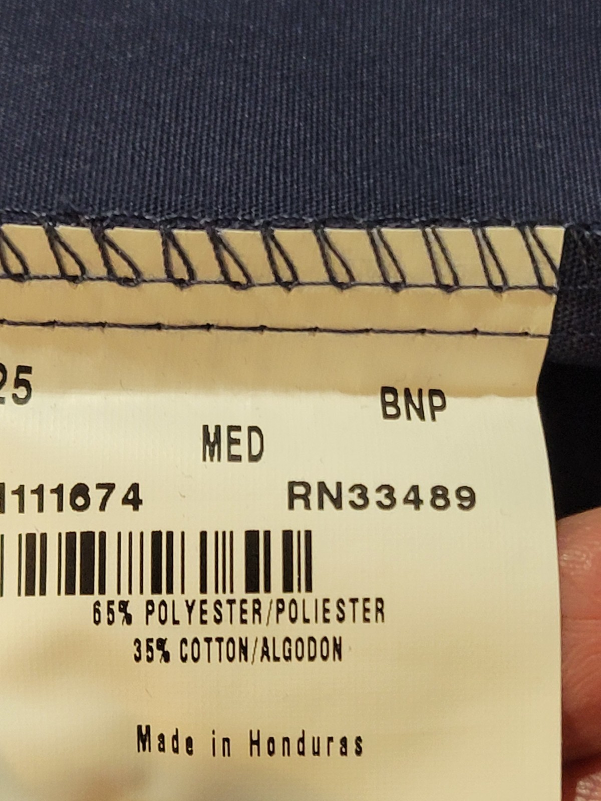 NWT. Med Unisex Long Sleeve Scrub Top/Jacket By Landau. Measurements Posted.