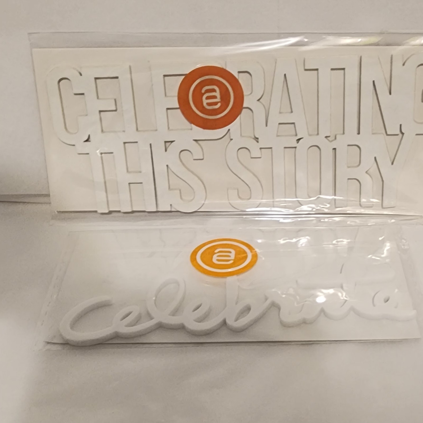 Ali Edwards 3x8 Album, Celebrate & Friends Story Embellishments Scrapbook Lot