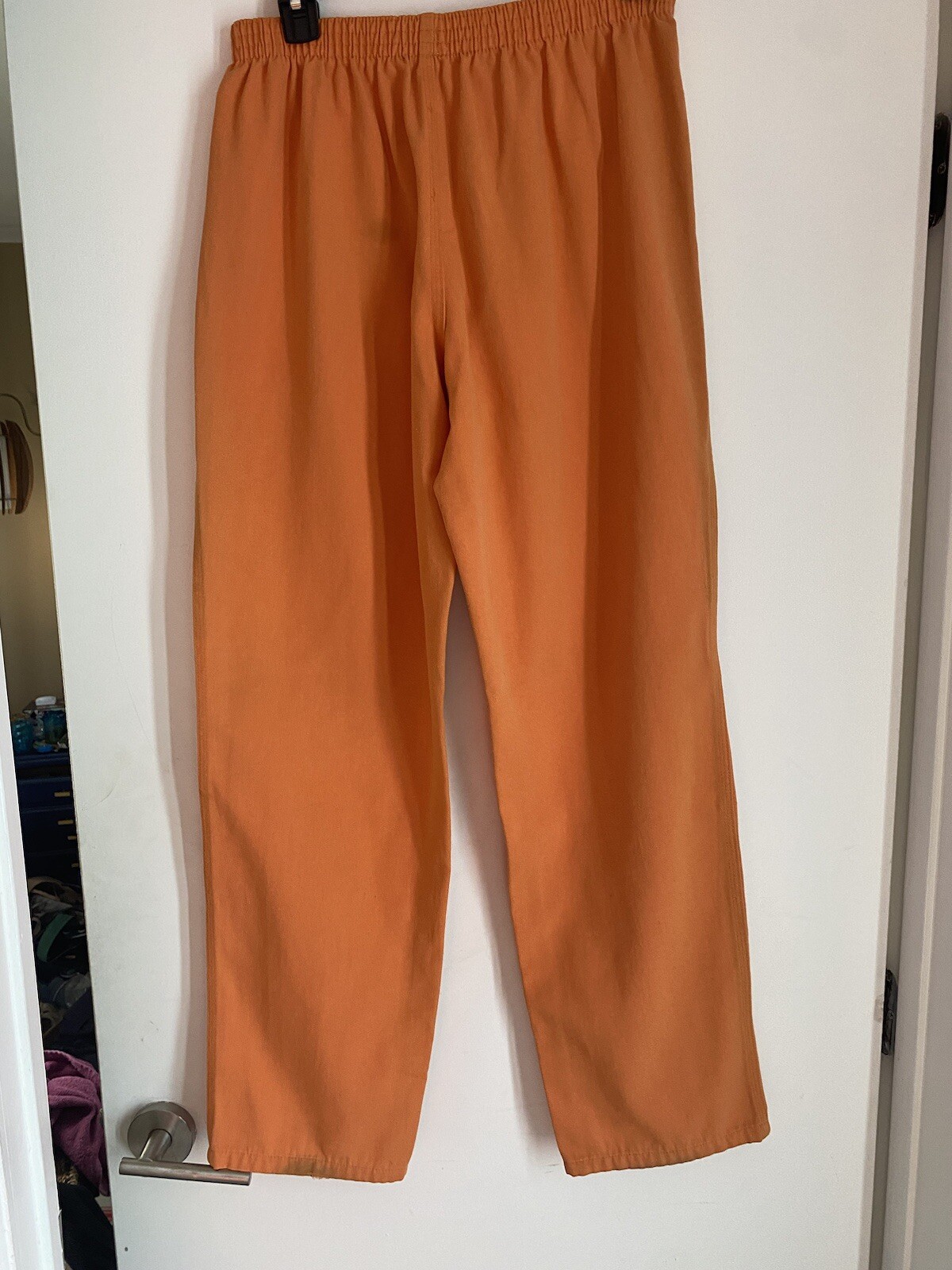 Bob Barker Authentic Orange Prison Prisoner Jail Inmate Scrub Uniform Pants