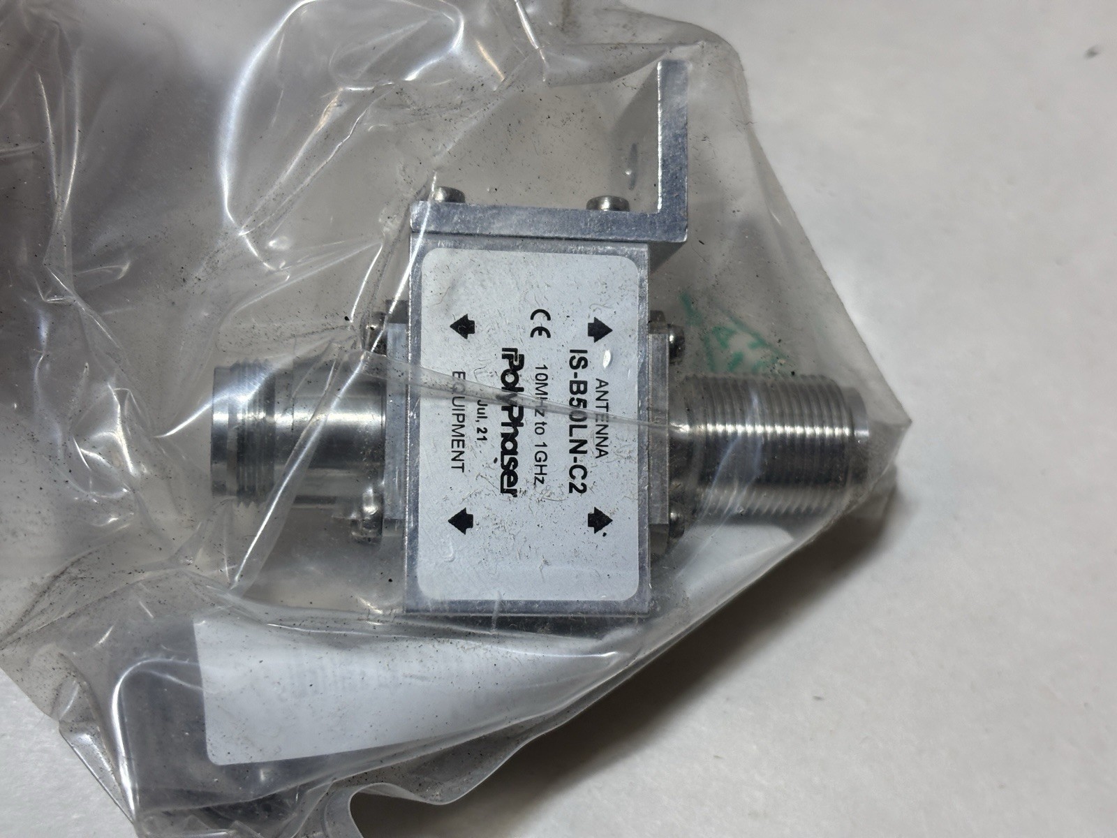 POLYPHASER RF Bulkhead Arrestor IS-B50LN-C2
