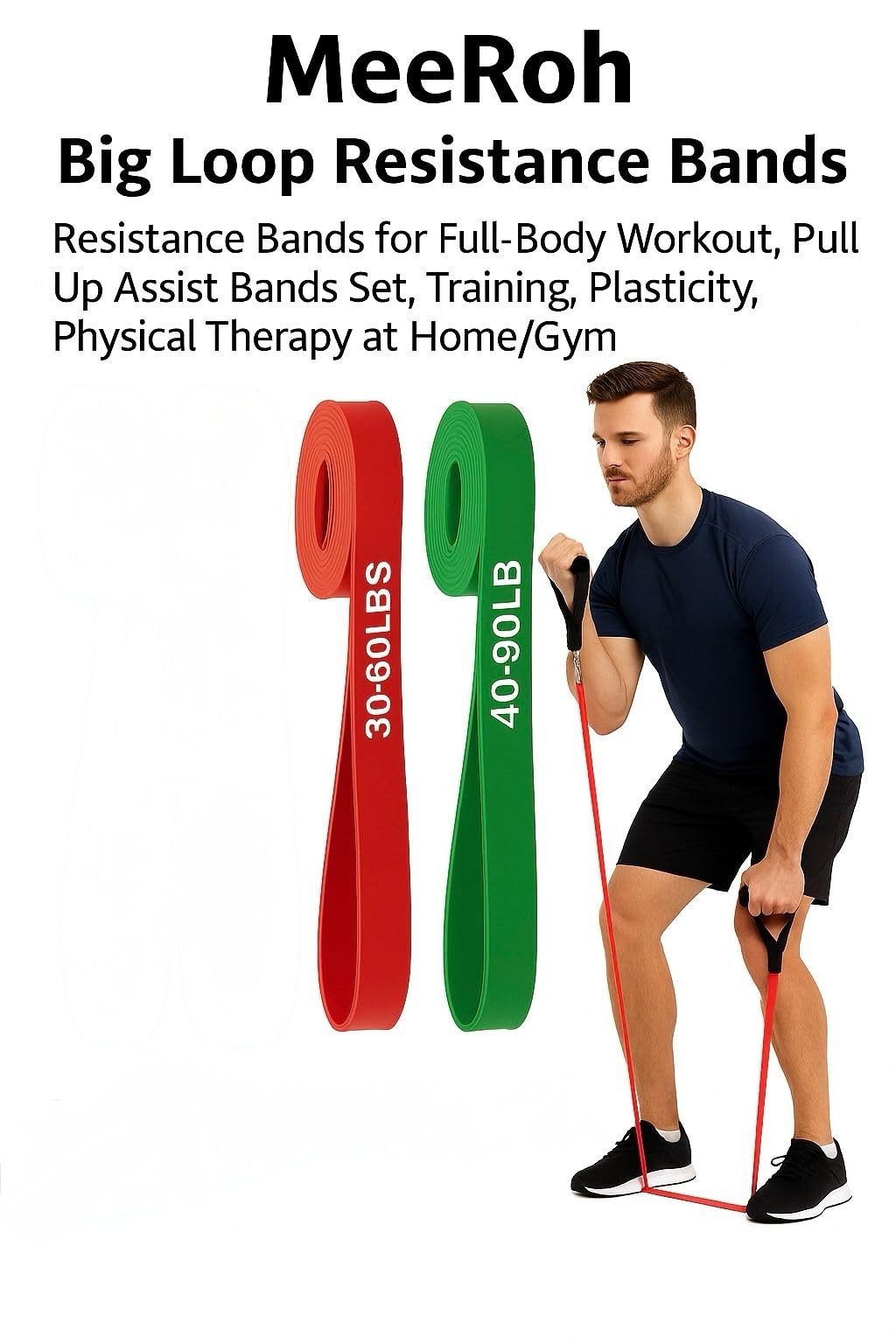 Pull Up Assist Band – Heavy Duty Resistance Band for Pull Ups – Premium Calis...