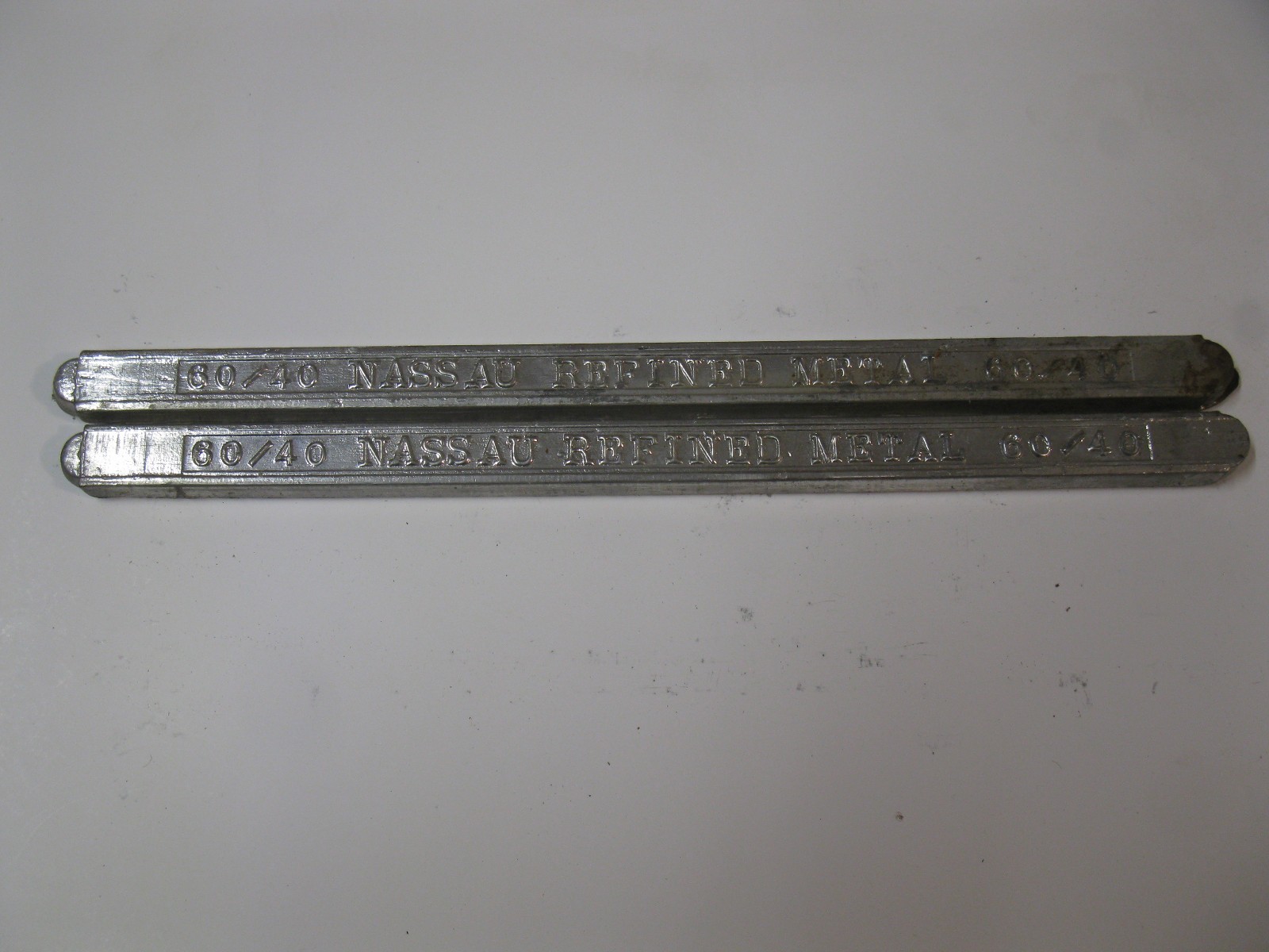 60/40 TIN LEAD SOLDER BARS (2)