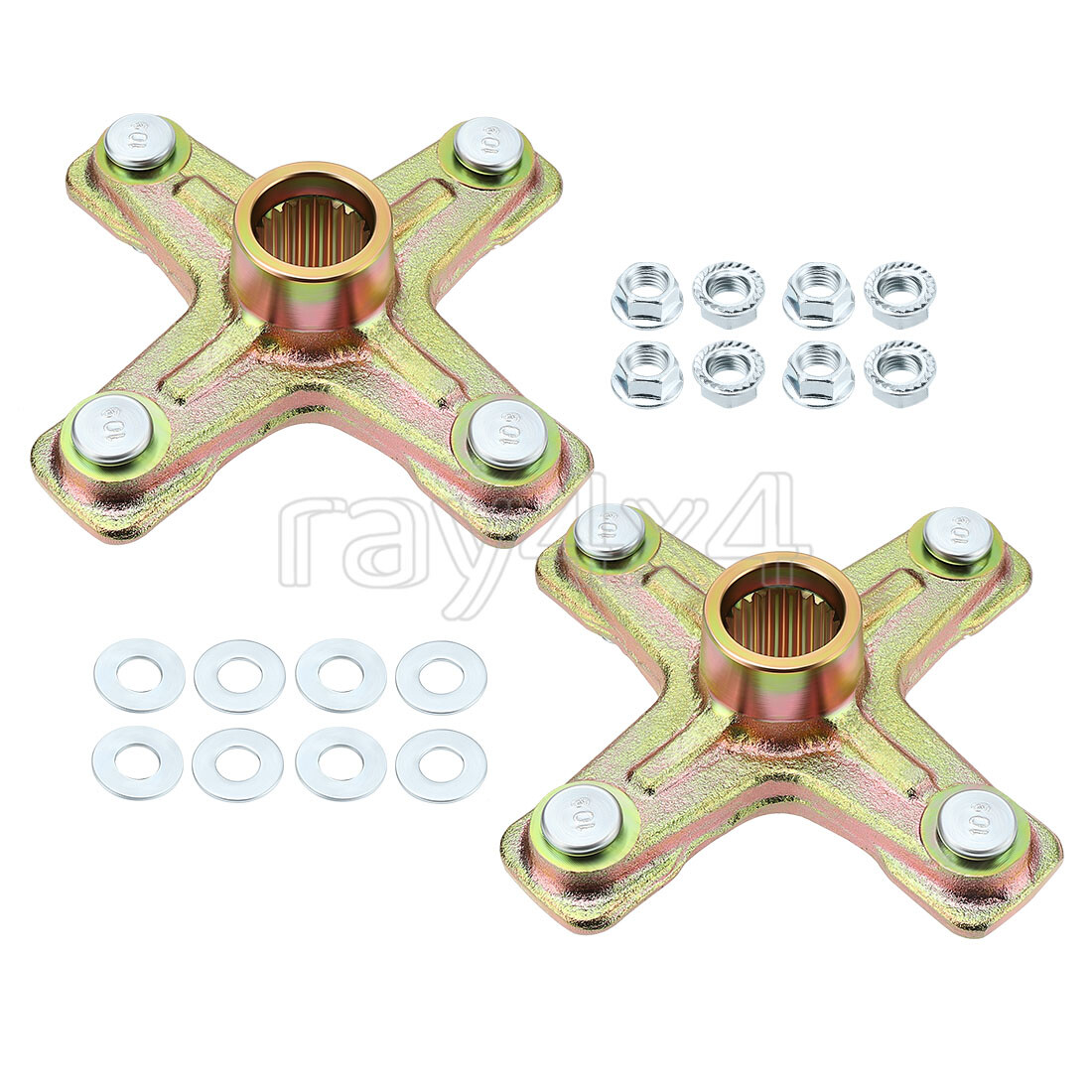 Pair Rear Axle Wheel Hub For Yamaha Raptor 250 350 660 700 1PE-F53K0-00-00