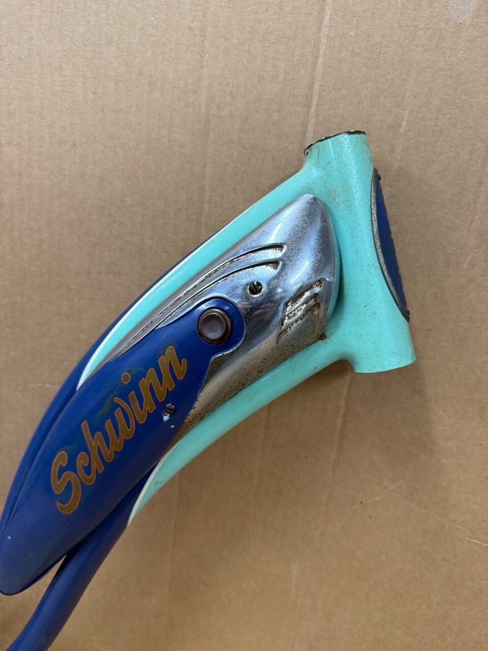 Schwinn Blue Ladies 26" Panther Bicycle Frame Set & Tank 1950