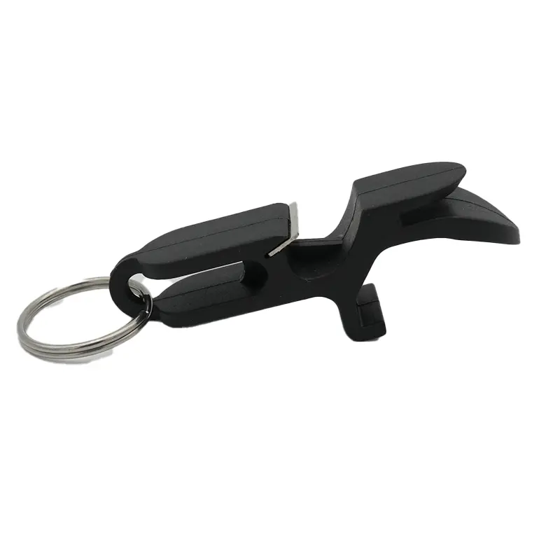 (1) SHOTGUN KEYCHAIN Can Shotgunner BEER TOOL DRINKING GAME BOTTLE OPENER
